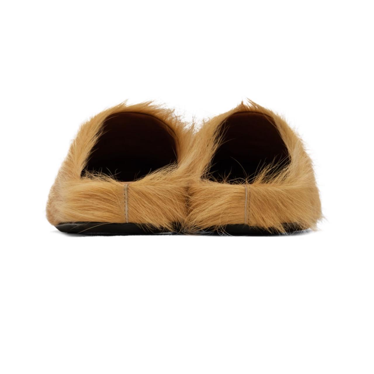 MARNI Fur Slides. Brand new, in box. - Depop