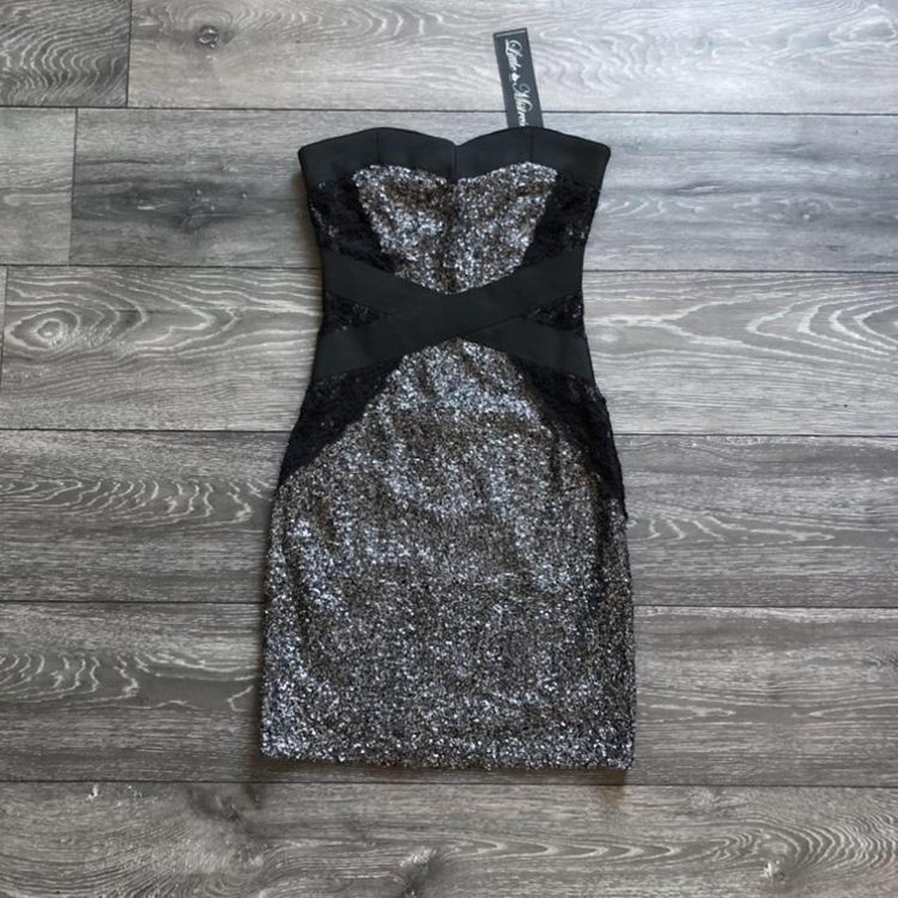 Little mistress cheap silver dress