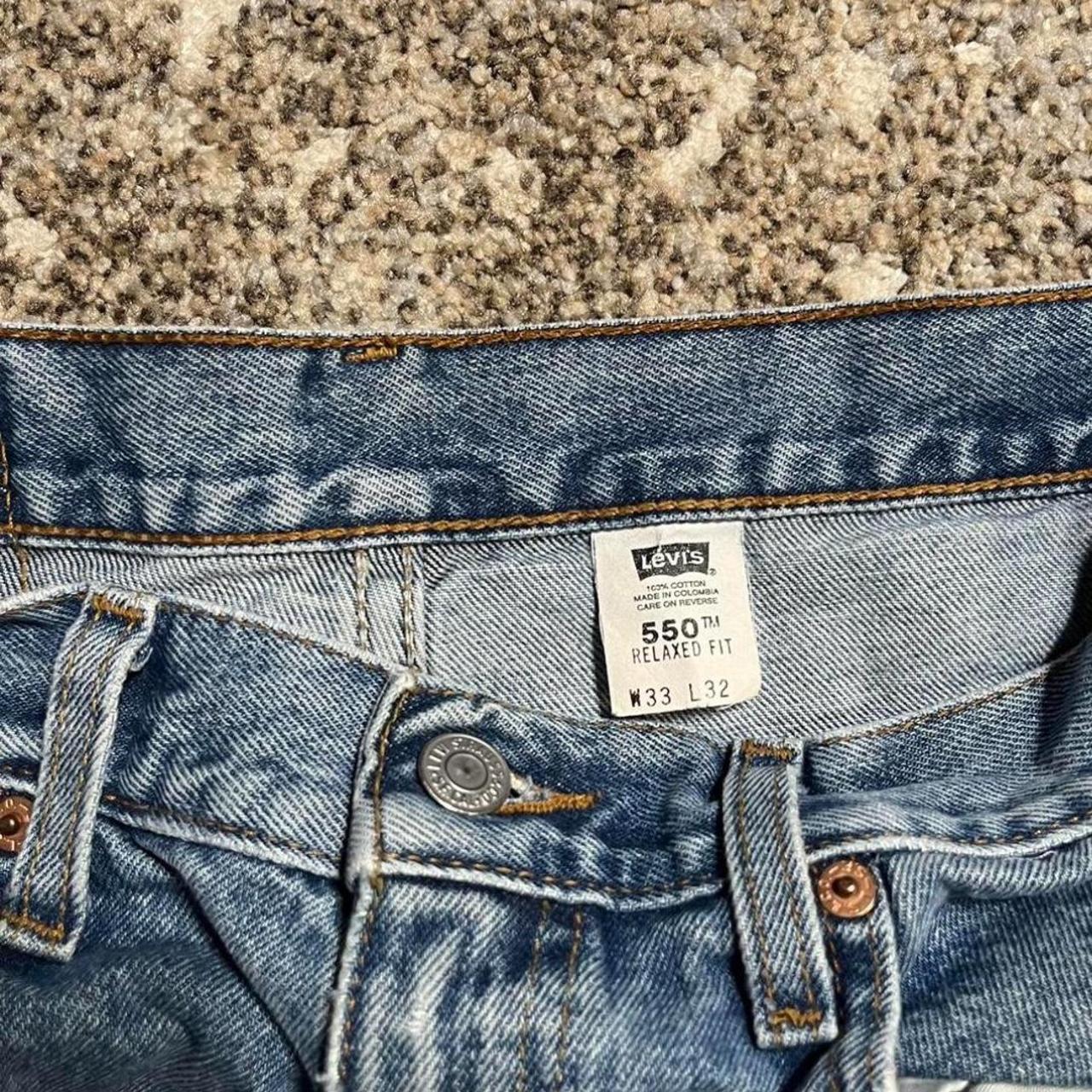 Vintage 90s Levi’s Classic Wash 550 Size 33 x... - Depop