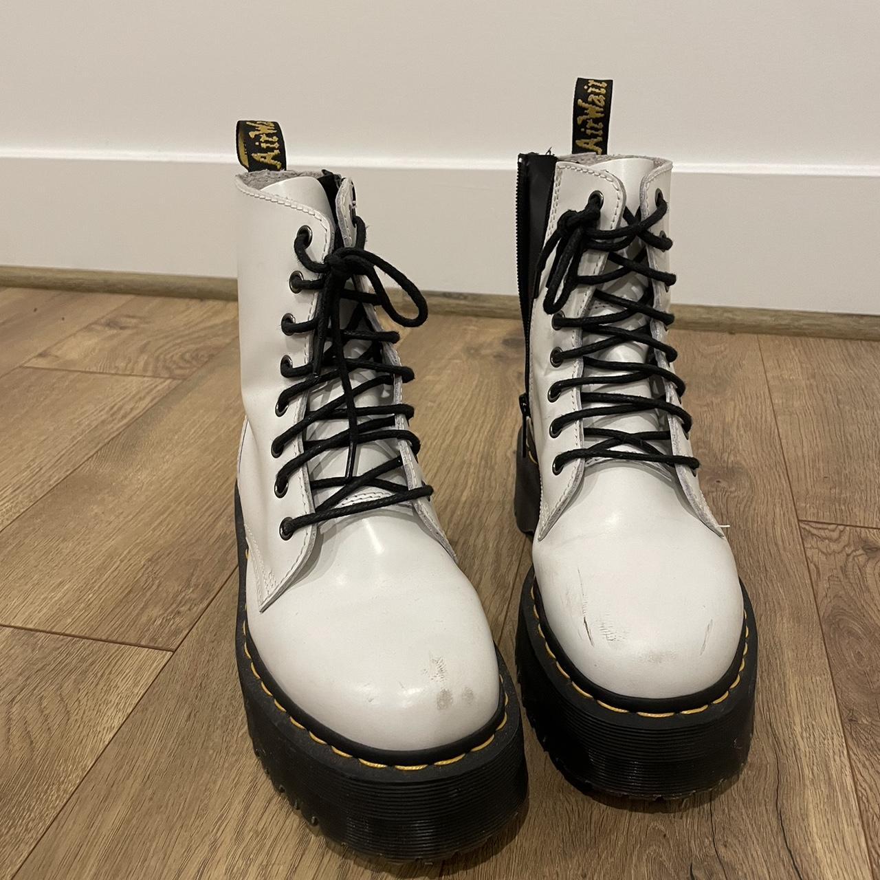 Dr. Martens Women's White Boots (4)