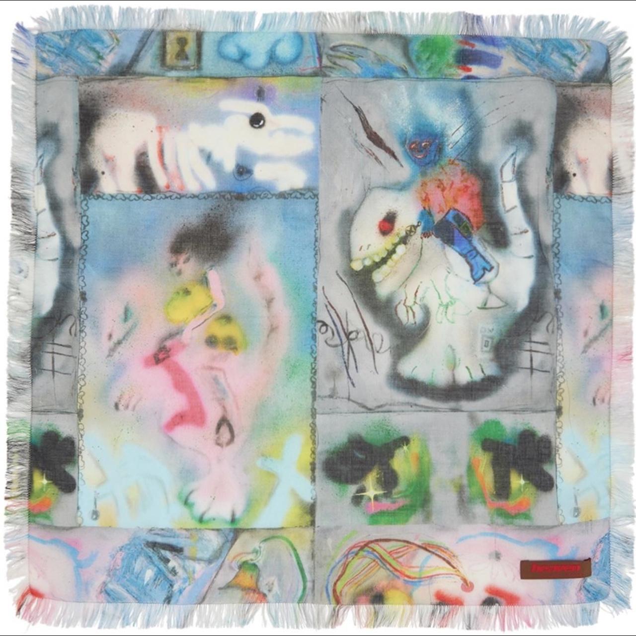 MARC JACOBS HEAVEN Color Punk Playground Scarf -... - Depop