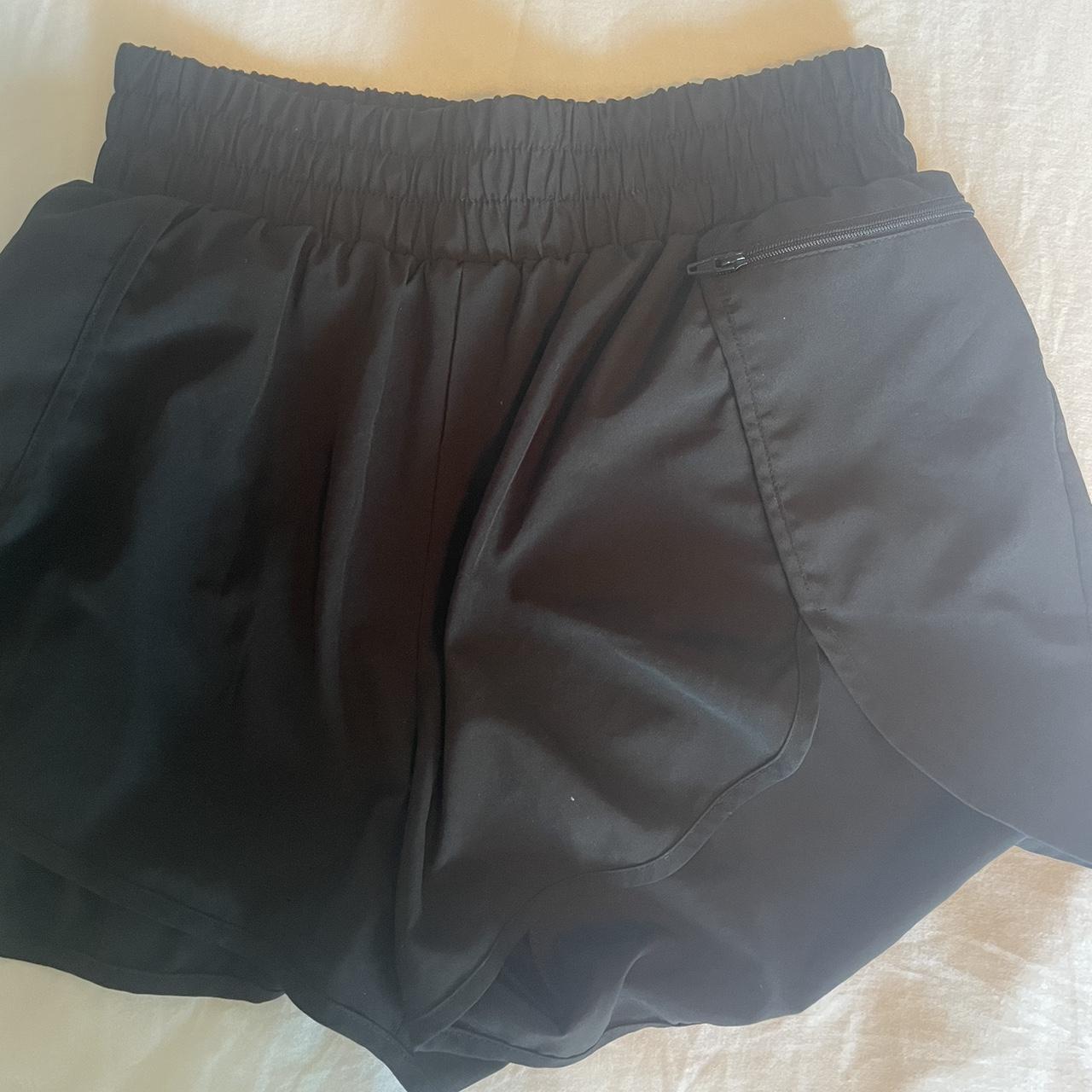 Black shorts with pockets activewear Depop