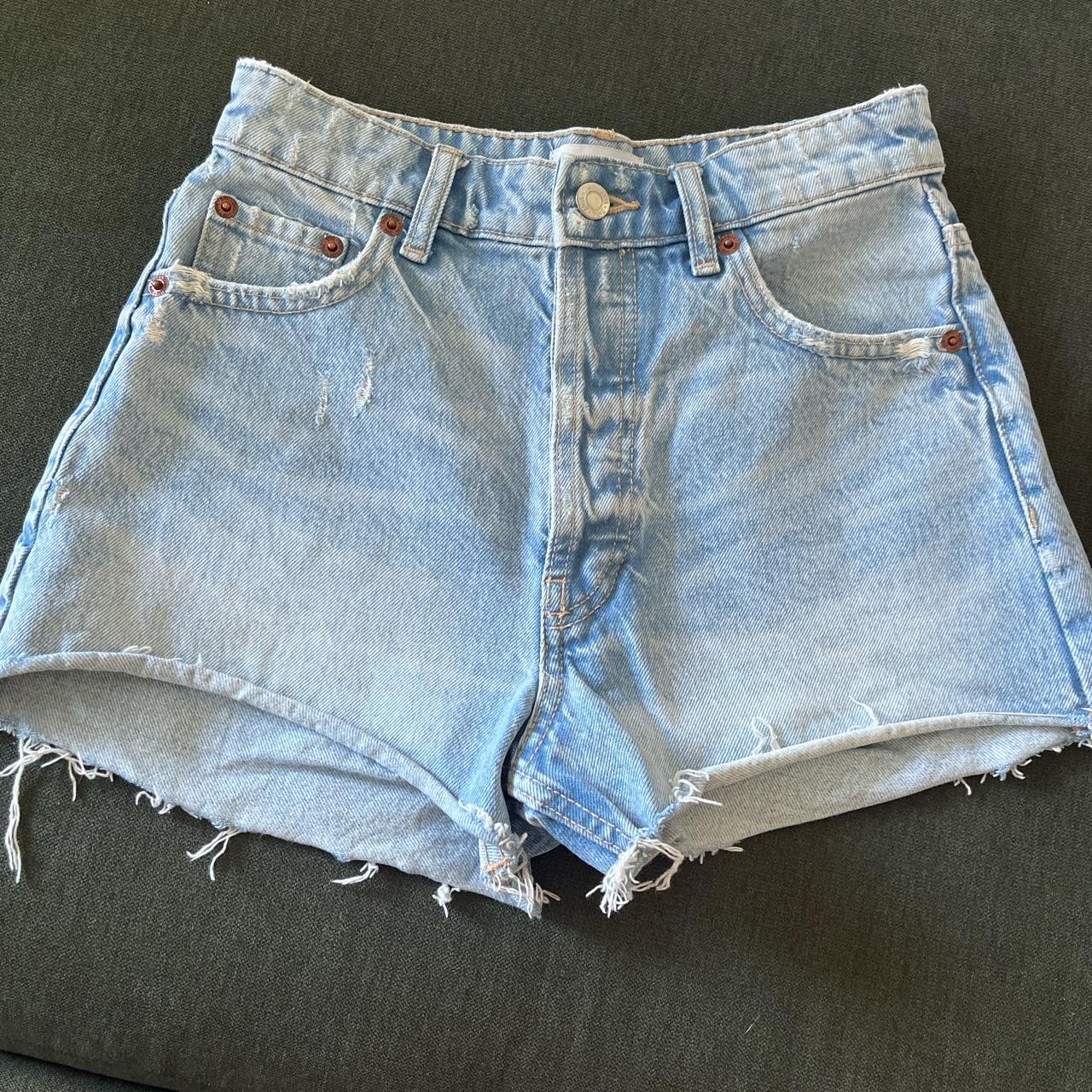 Zara denim shorts - Depop