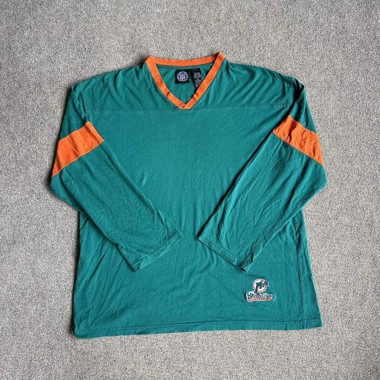 Vintage 2000 miami dolphins football shirt. Vintage - Depop