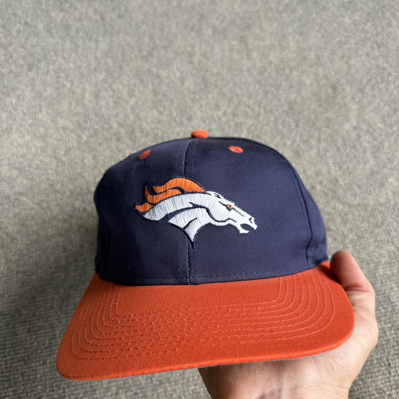 Vintage Denver Broncos Logo 7 Snapback - OSFA Hat - Depop