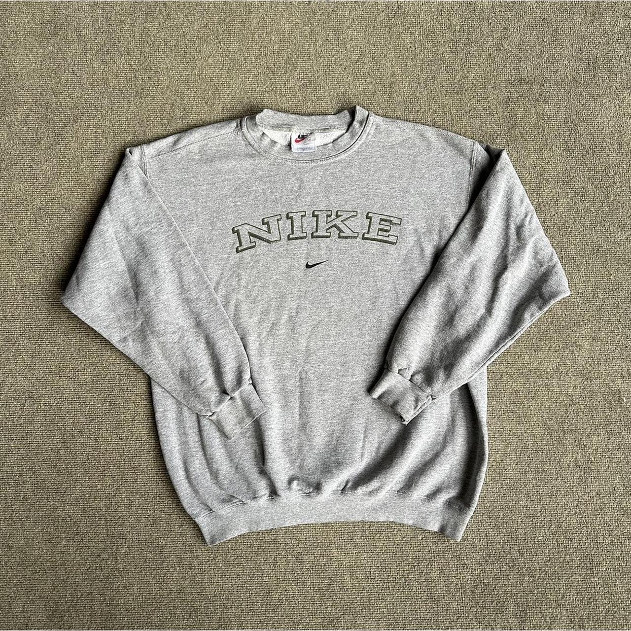 nike spell out sweatshirt vintage