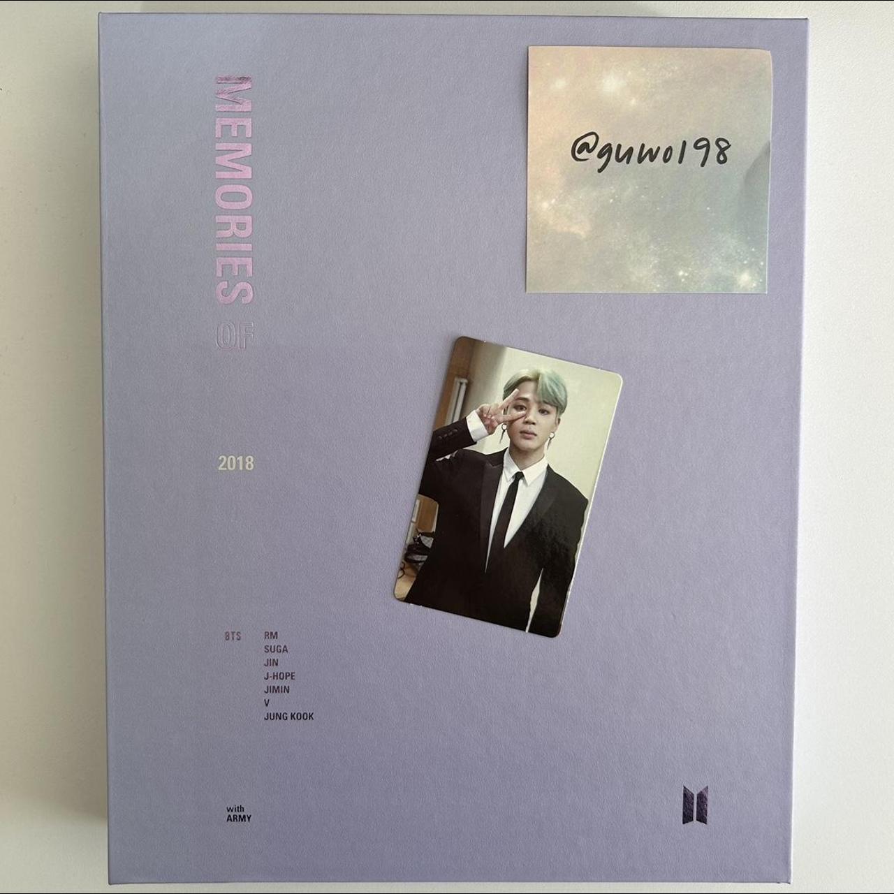 BTS MEMORIES OF 2018 DVD, - includes:, - ring binder...