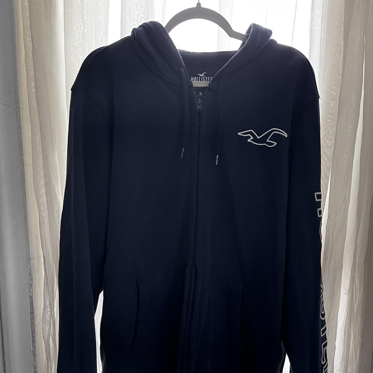 Hollister Co. Men's Navy Jumper Depop