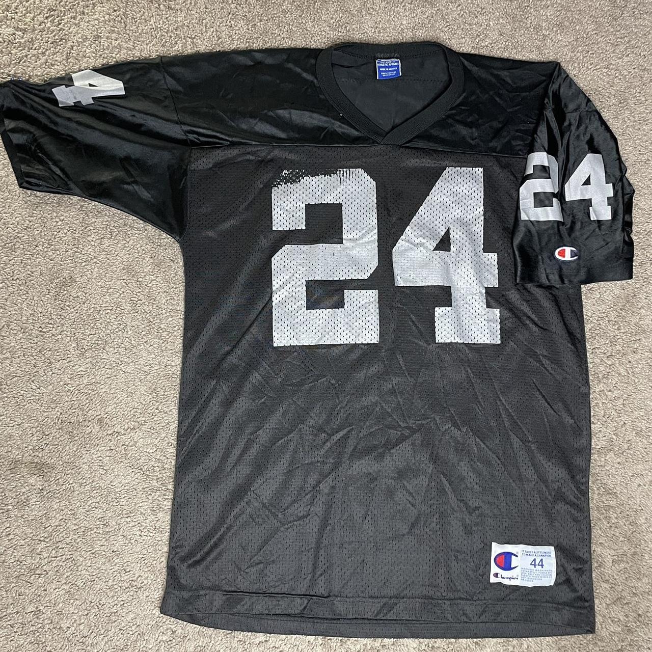 Vintage Nike Raiders Charles Woodson Football - Depop