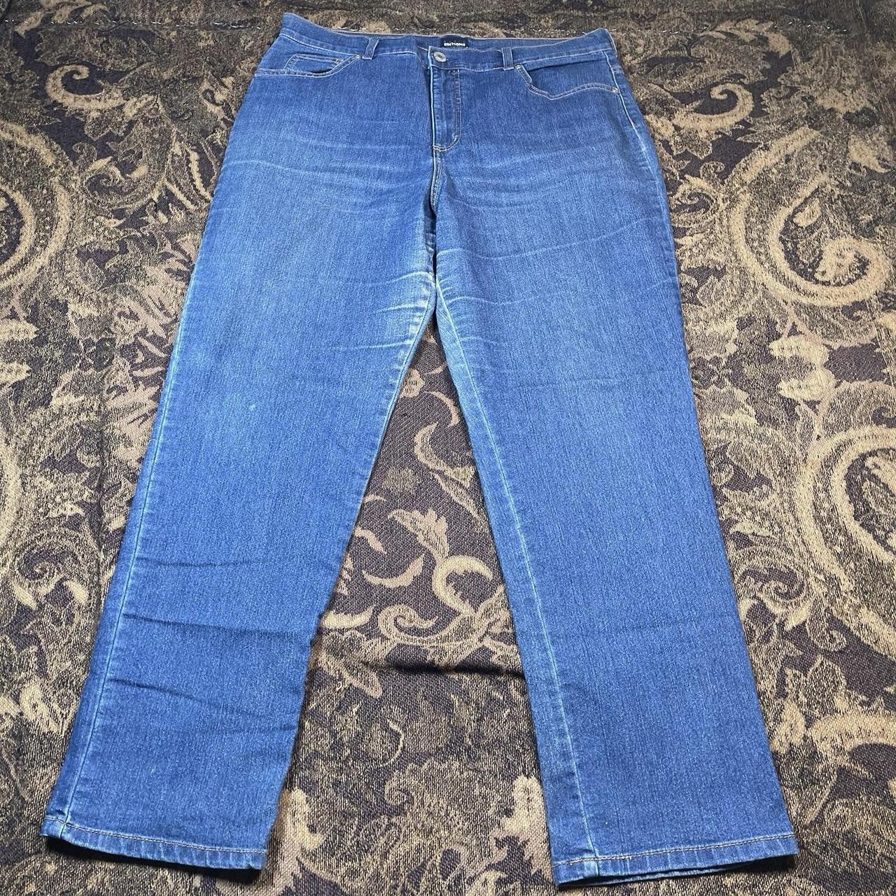 Basic Editions Women's Jeans - Blue - 16 – Basic … - image 1