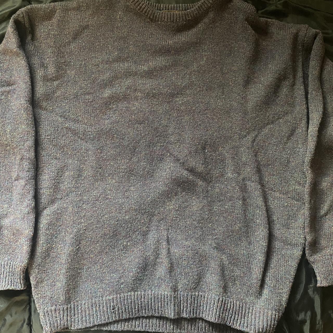 Eddie Bauer knitter sweater. Warm. One hole in... - Depop