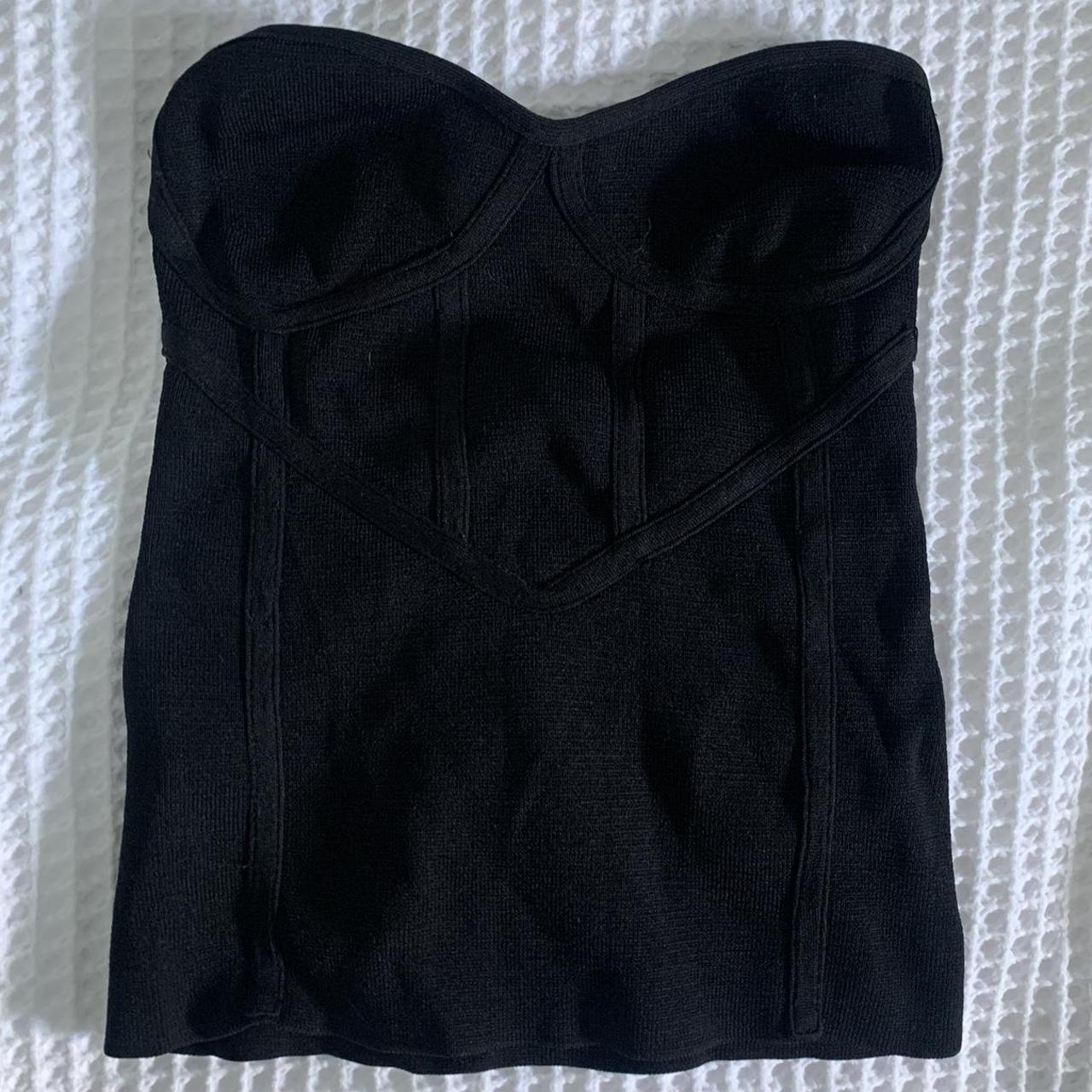 Zara Bustier Top 🪩 Size XS - stretchy knit... - Depop