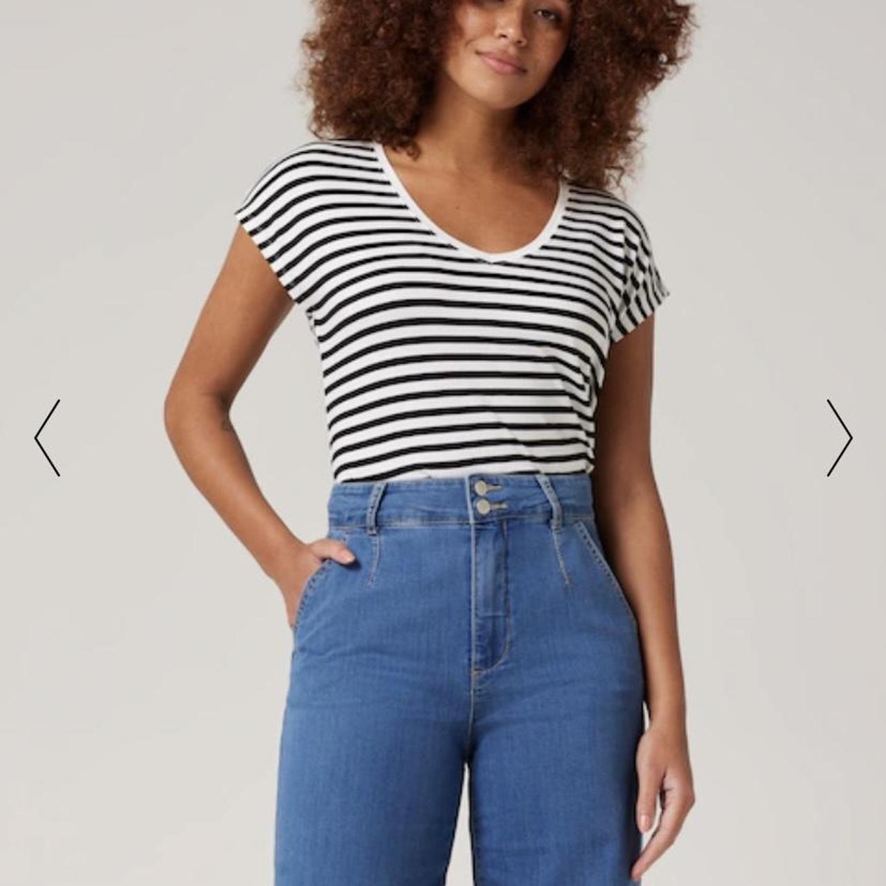 Just Jeans Amaze Wide Leg Full Length Jeans Size 12... Depop