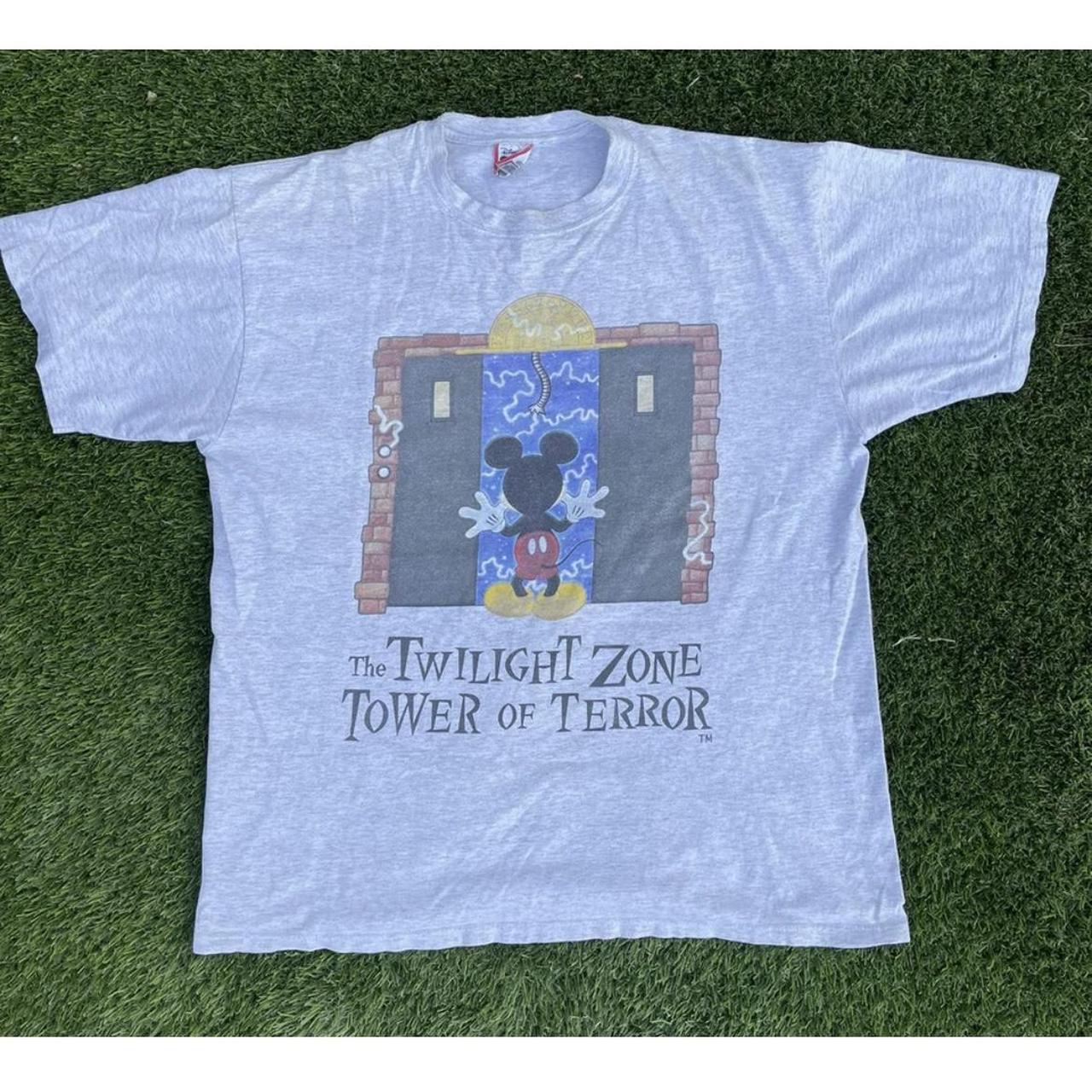 Vintage 90s Disney tower of terror the twilight zone... - Depop