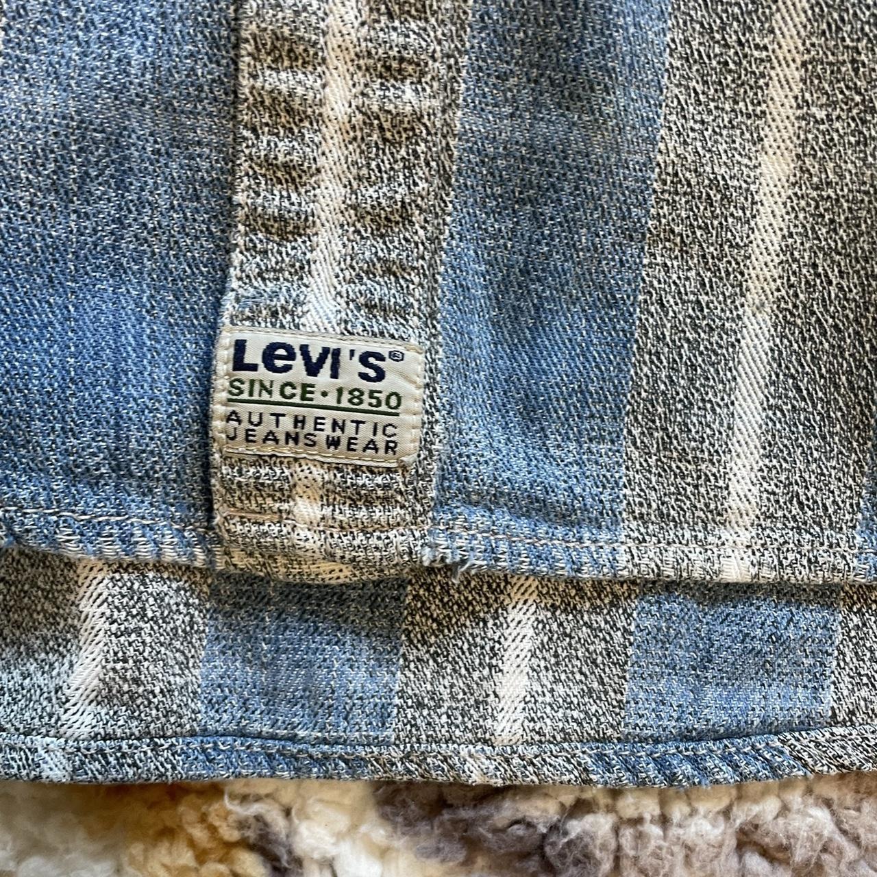 Levi's NFL Green Bay Packers Flannel Snap Button - Depop