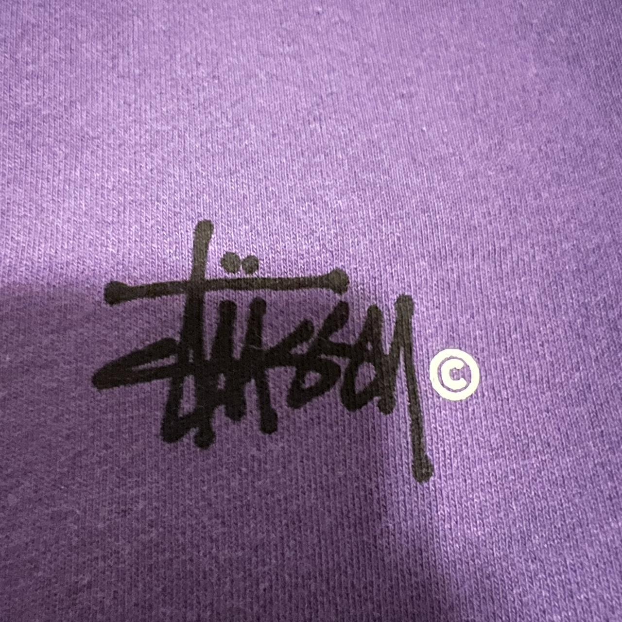 Purple stussy jumper Clearance