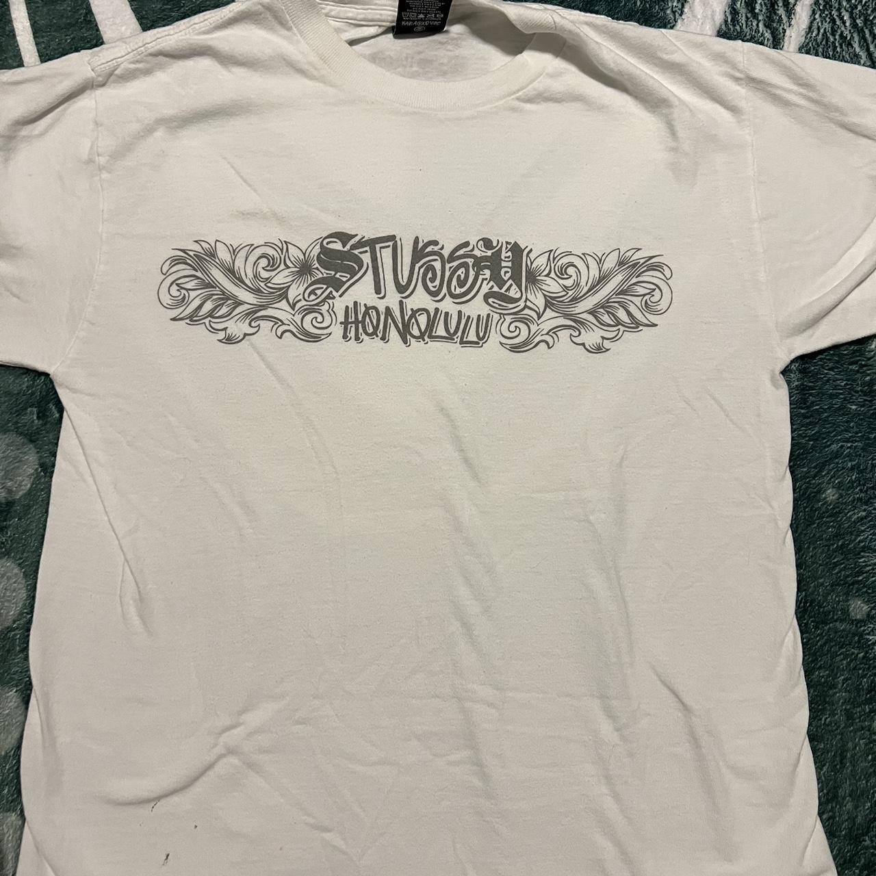 vintage stussy Honolulu t-shirt - size small but... - Depop