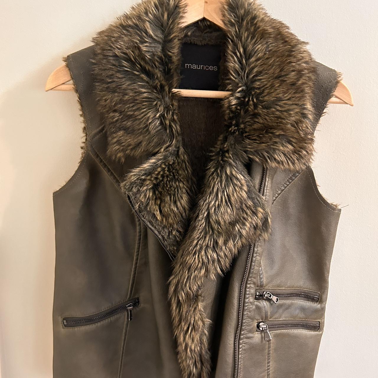 Maurices 2025 fur vest