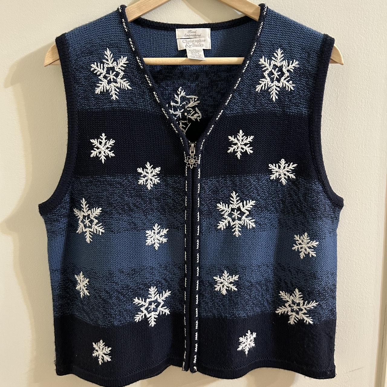 Snowflake vest sale