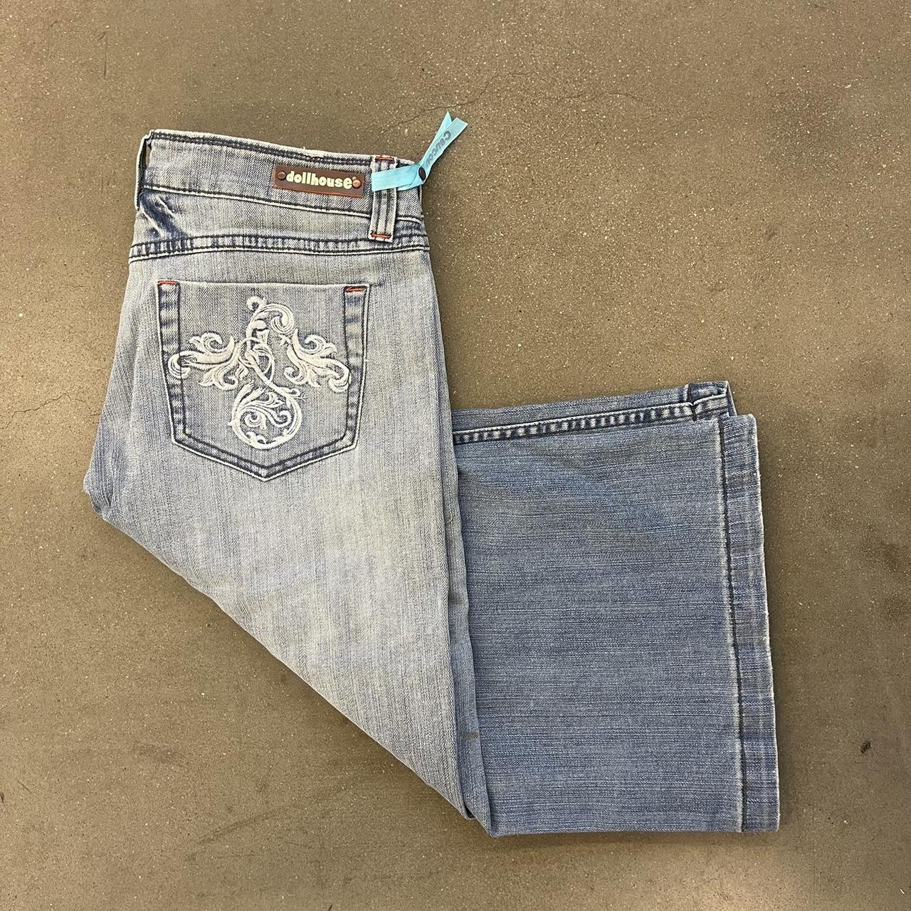 Dollhouse Women's Blue Jeans Depop