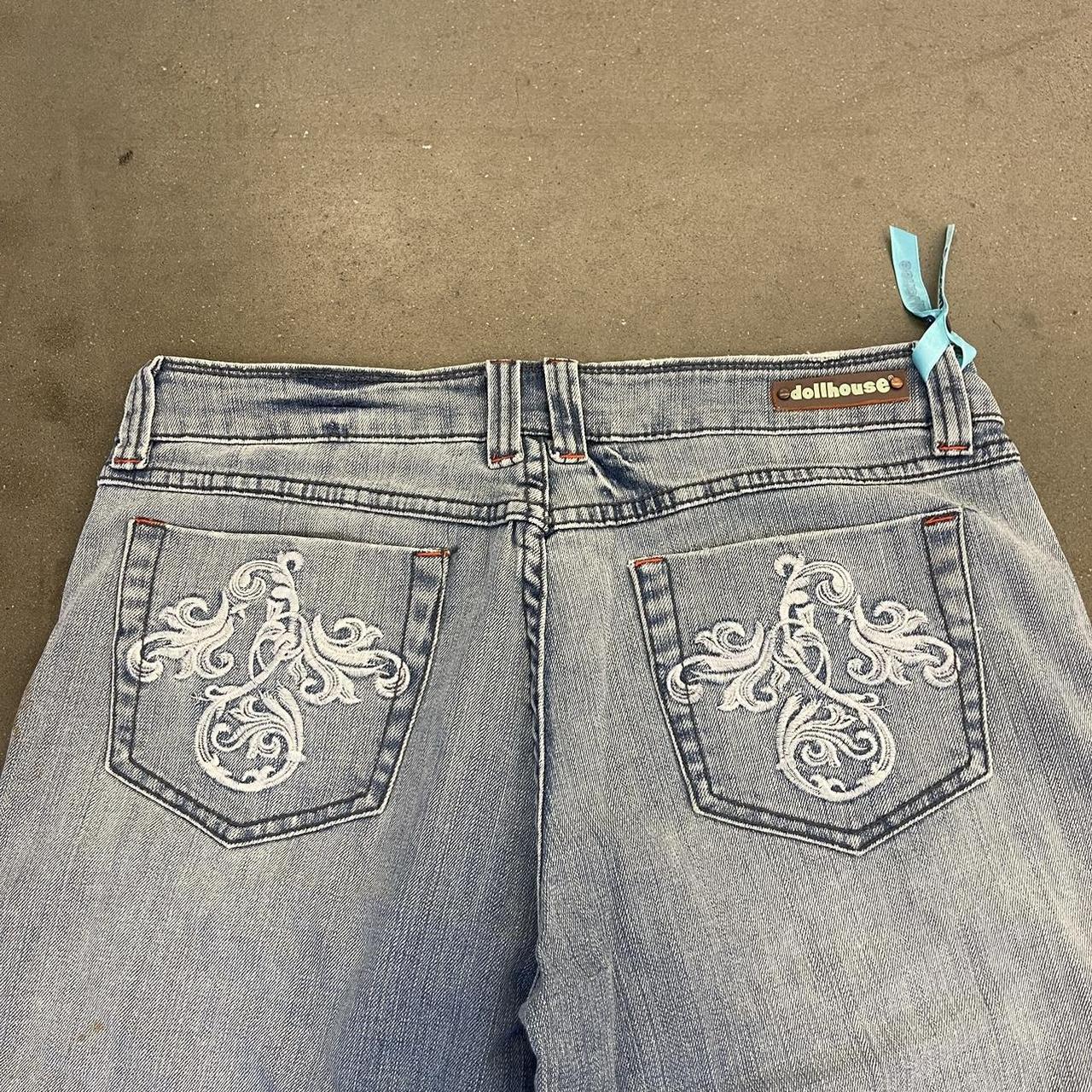 Dollhouse Women's Blue Jeans Depop
