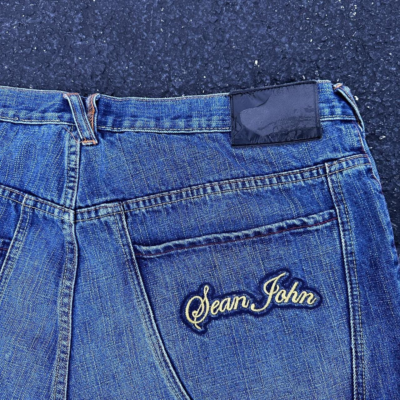 Sean John Men's Blue Shorts | Depop