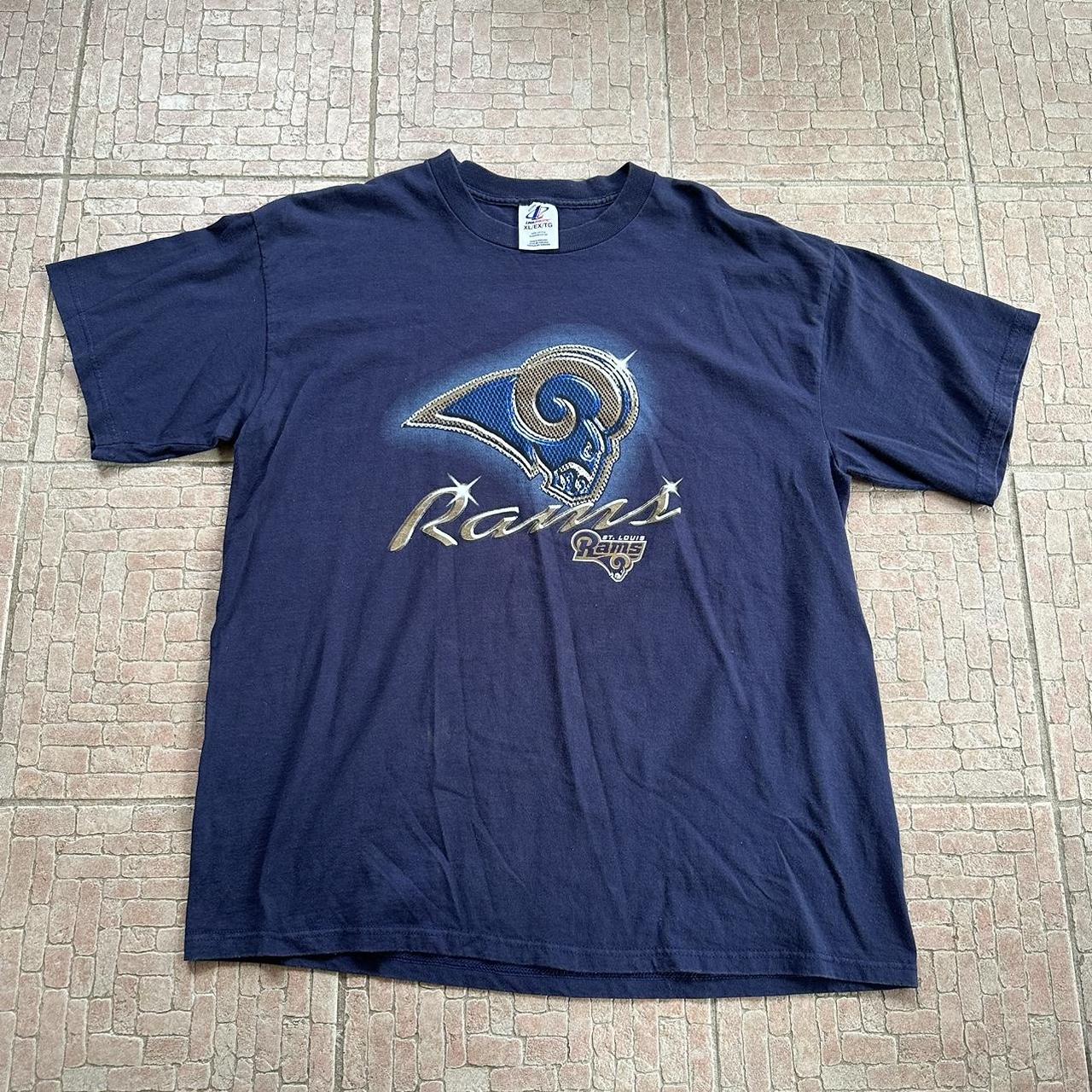 Rams tshirt LA Rams vintage style tshirt. Great - Depop