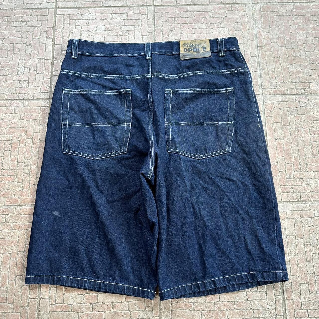 Southpole jean shorts jorts baggy size 40 skater... - Depop