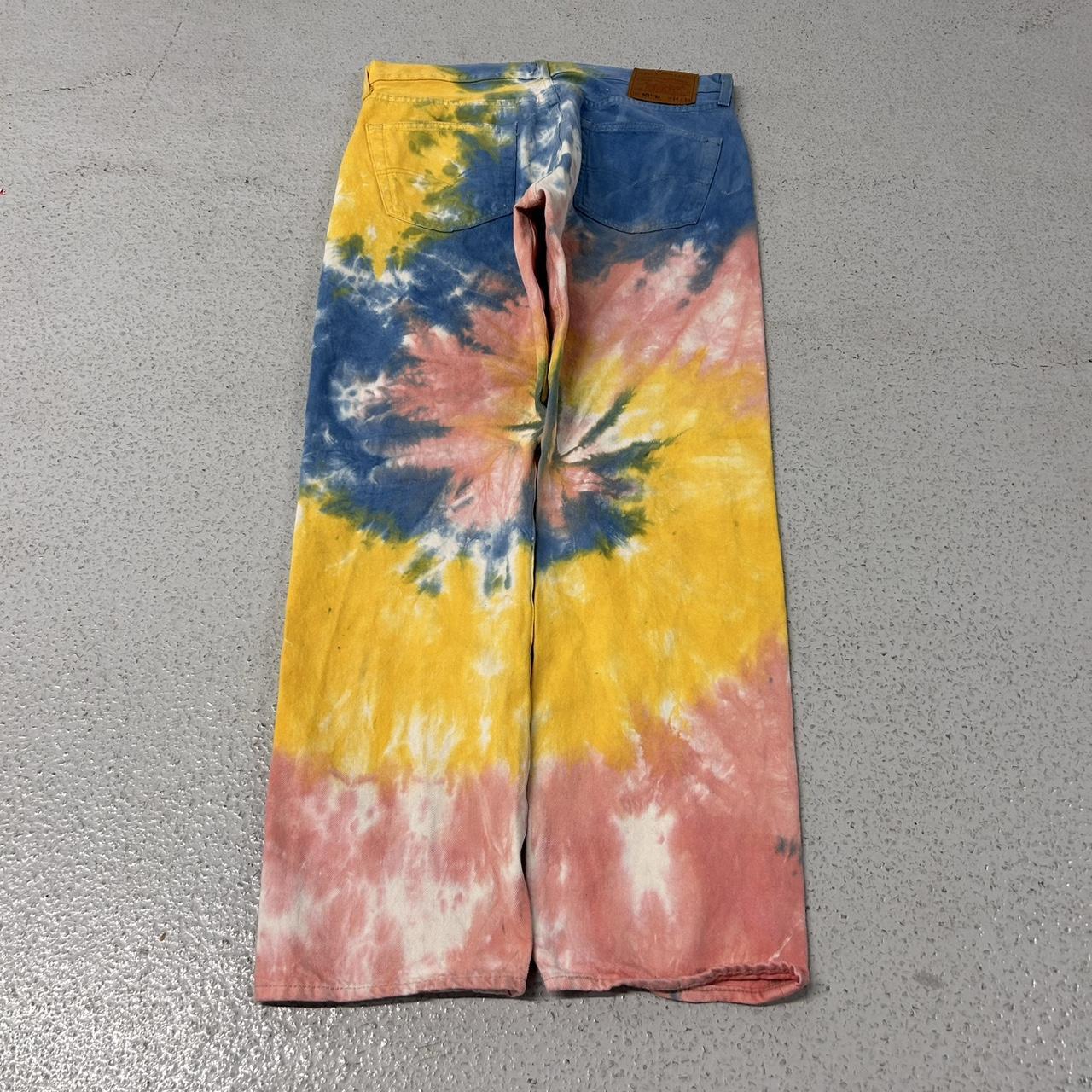 Rainbow tie best sale dye jeans