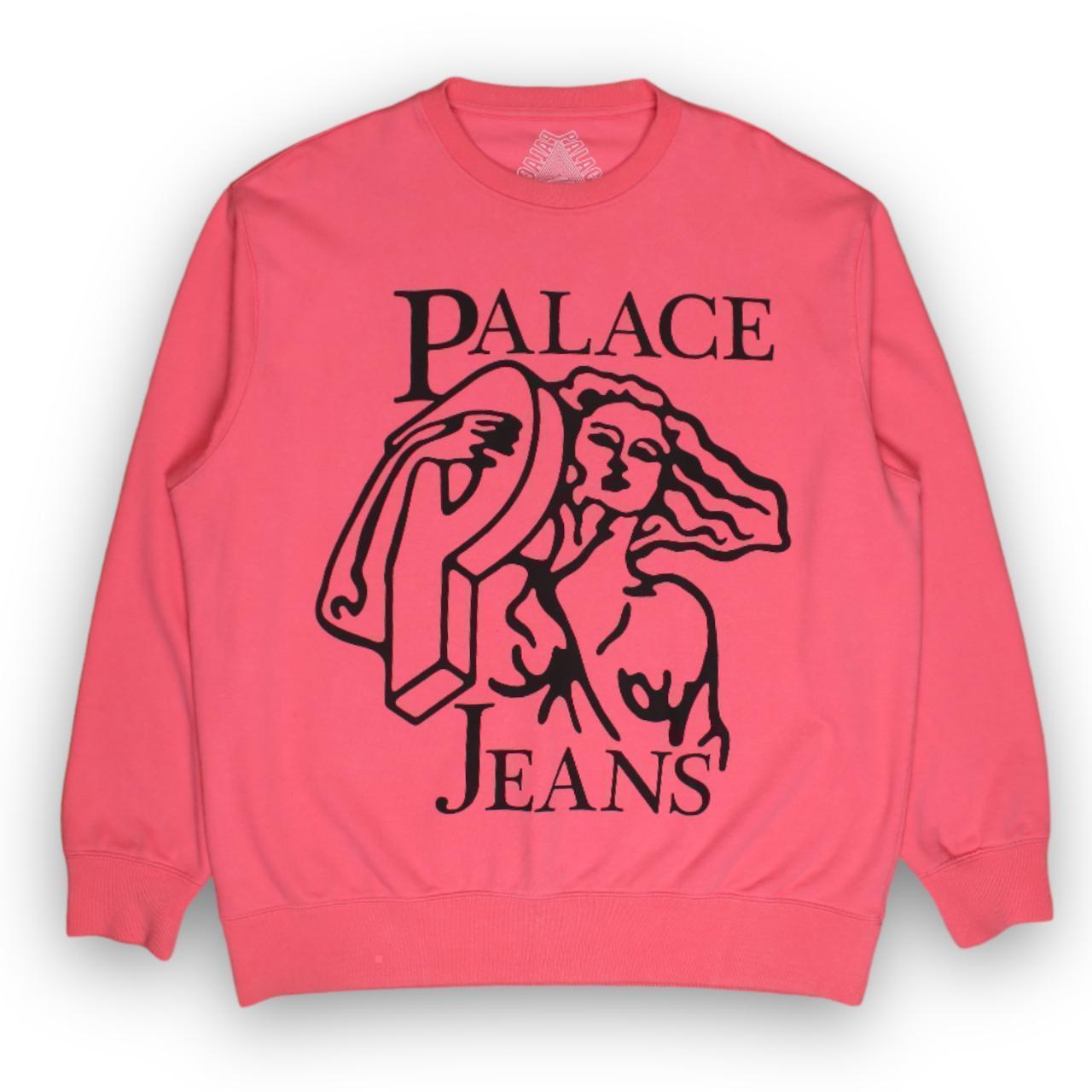 Palace P Jeans Jumper Sweatshirt, XL, Pink, Great...