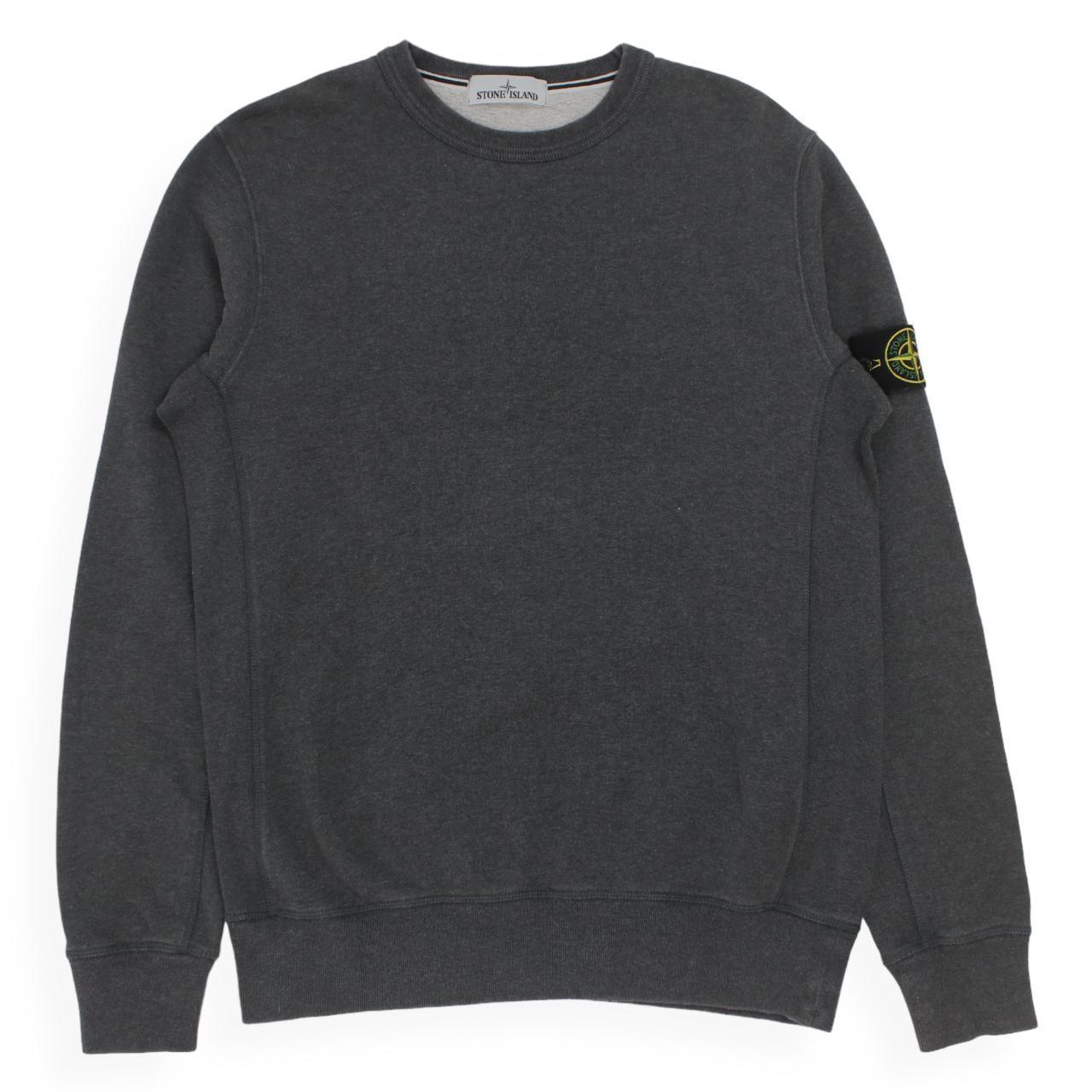 Stone island store sweatshirt dark grey