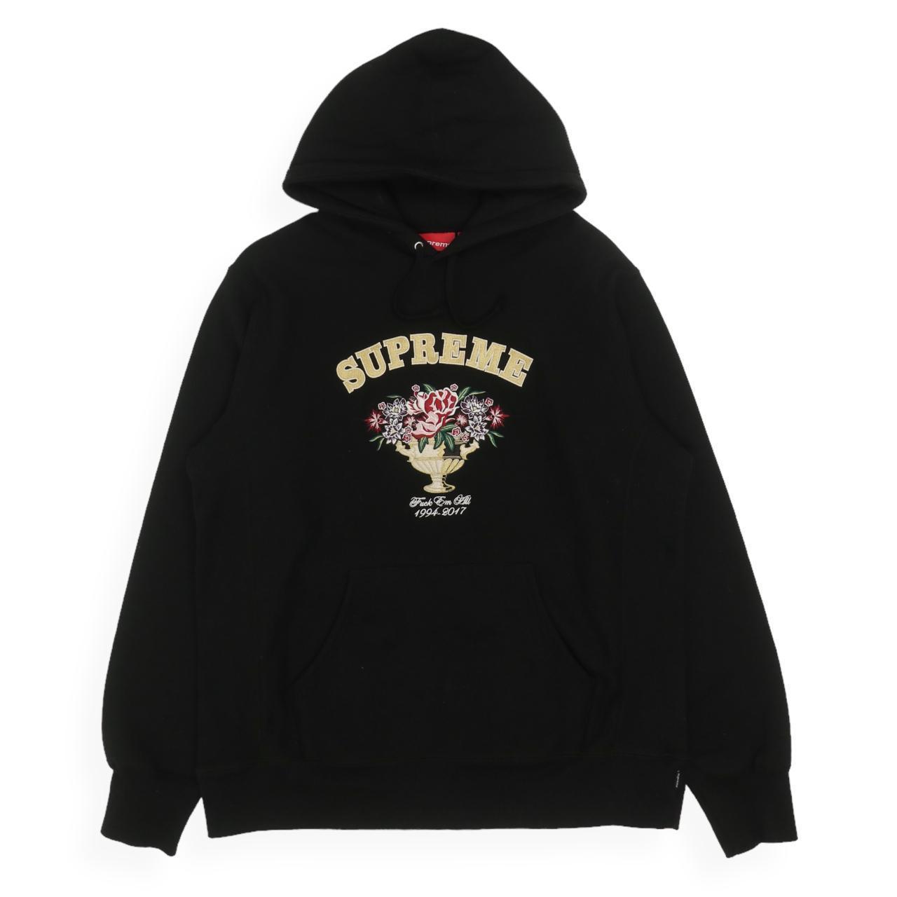 Supreme centerpiece 2025 hoodie black