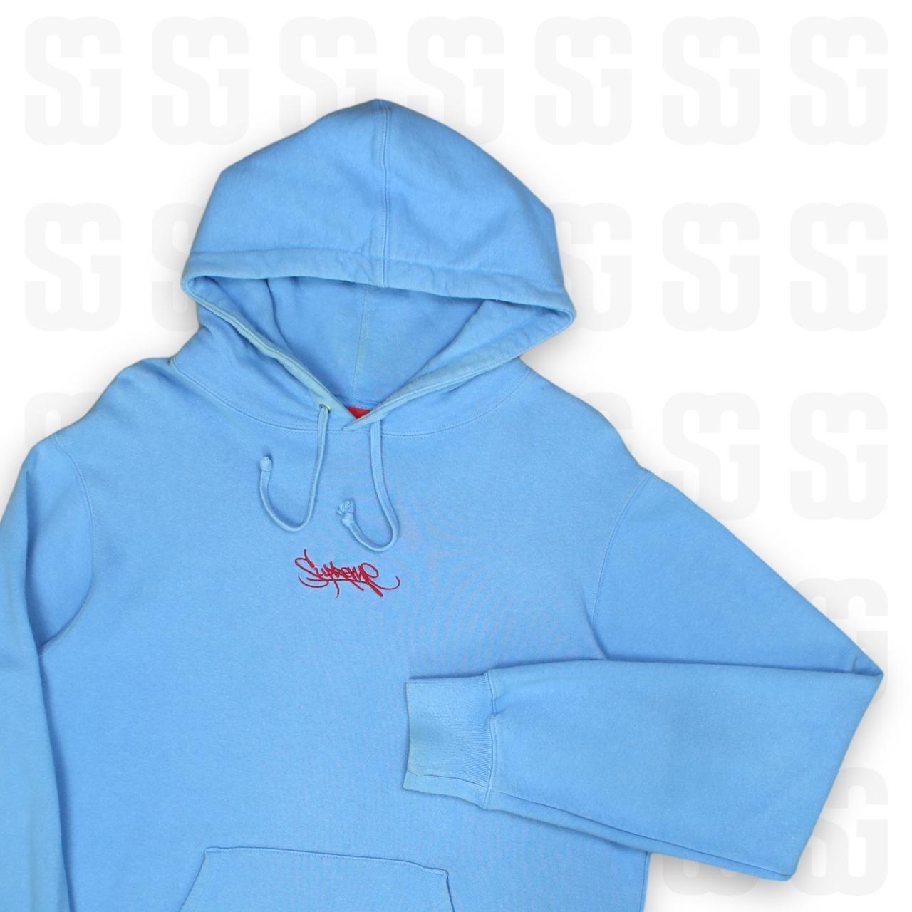 Tag logo hooded sweatshirt supreme on sale