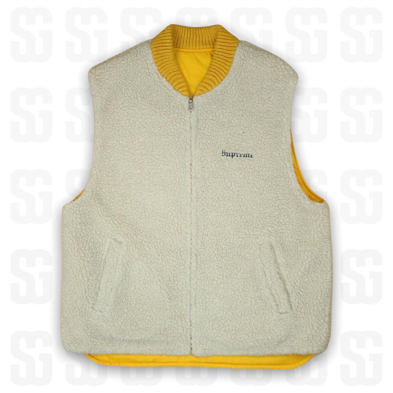 Supreme Sherpa Fleece やわらかい ReversibleWorkVest 