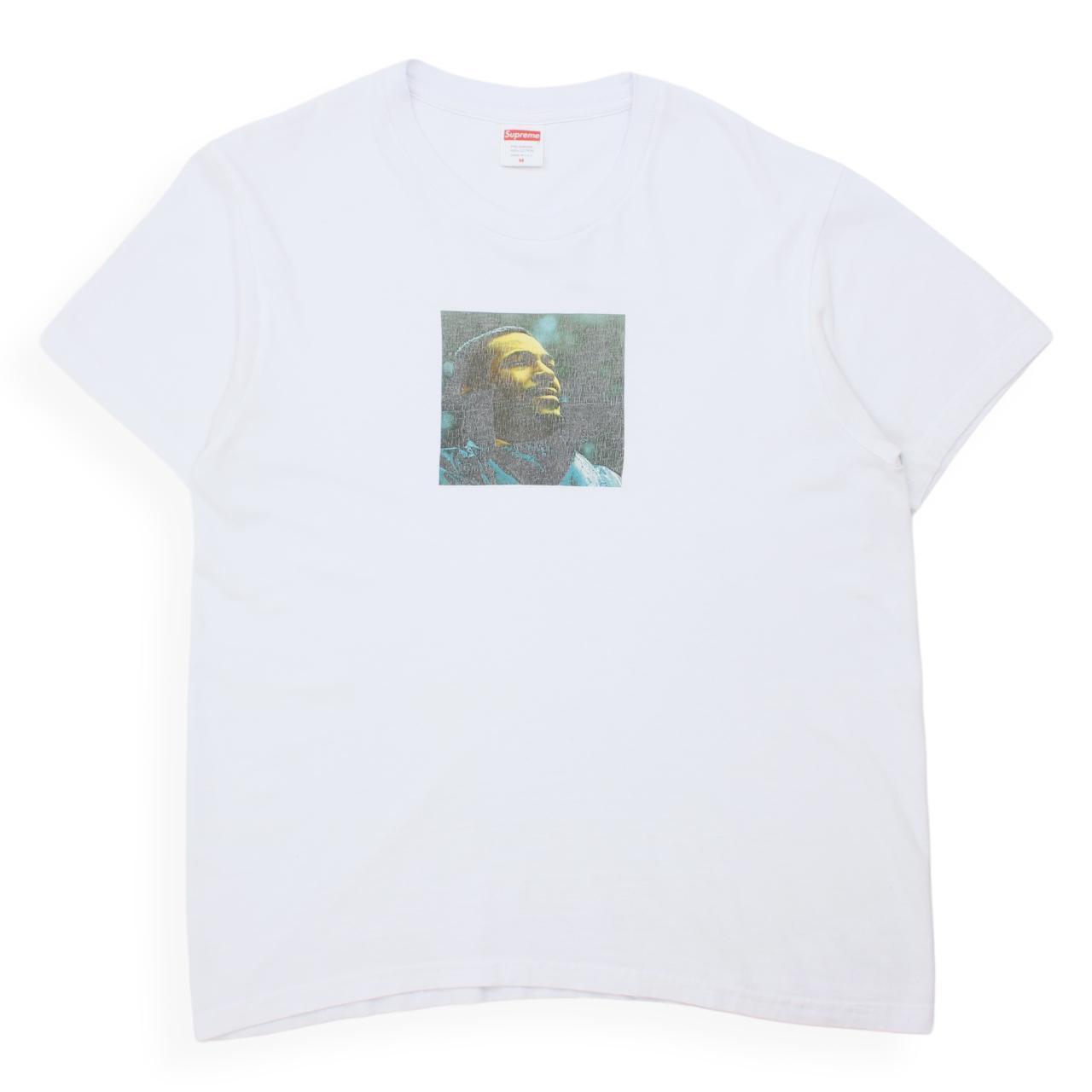 Supreme Marvin Gaye T-Shirt Medium White Great... - Depop