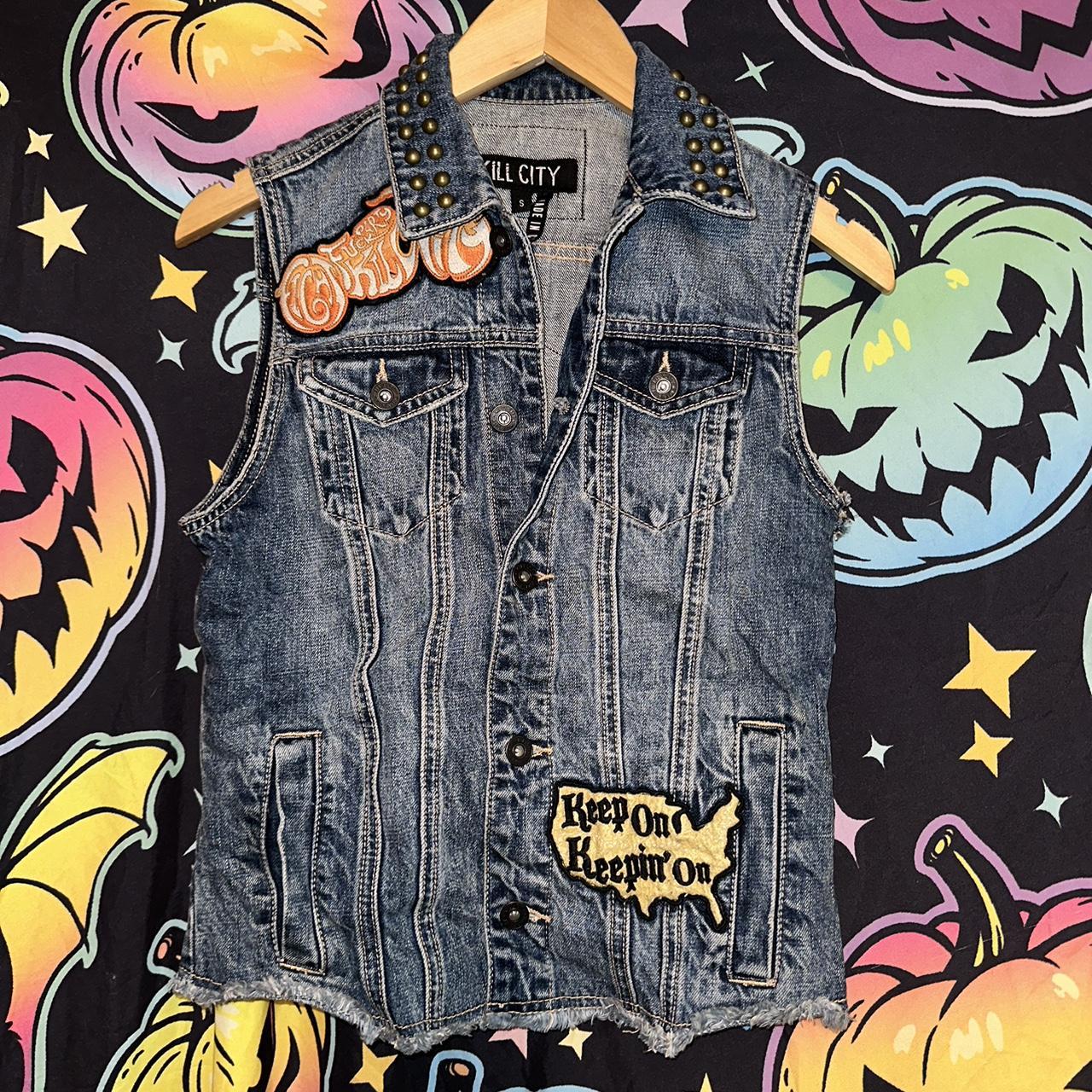 Kill city hot sale denim vest