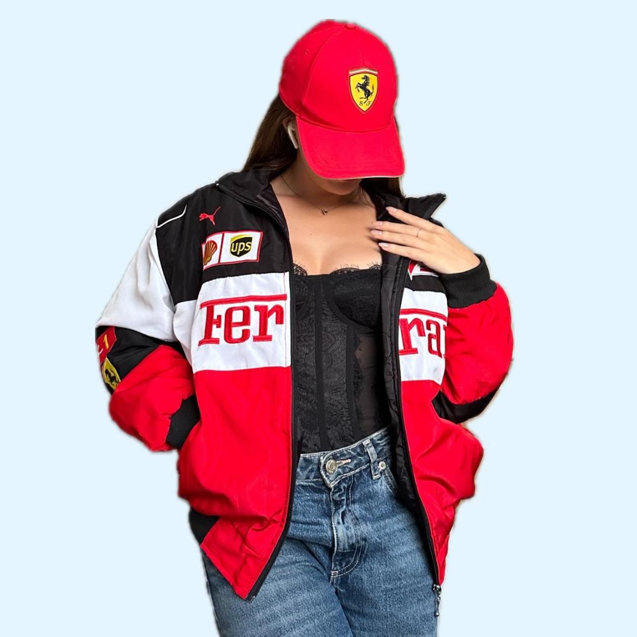 Ferrari F1 Racing Bomber Jacket. Very good... - Depop