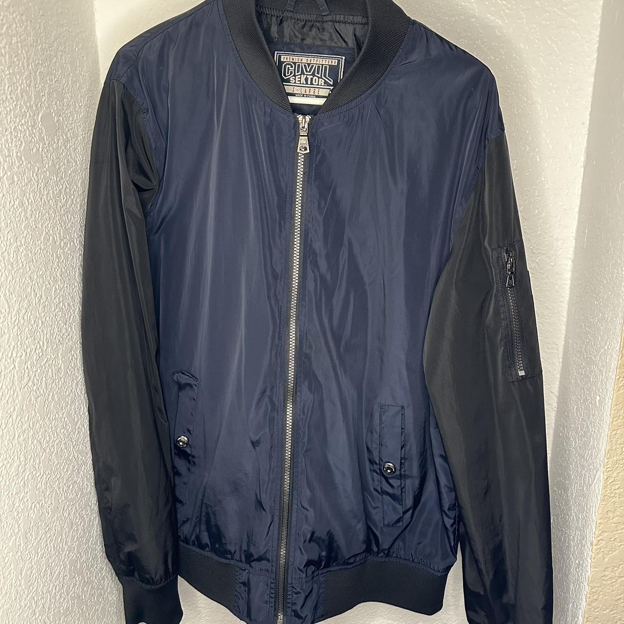 Men’s vintage Bomber jacket! There is a pocket on... - Depop