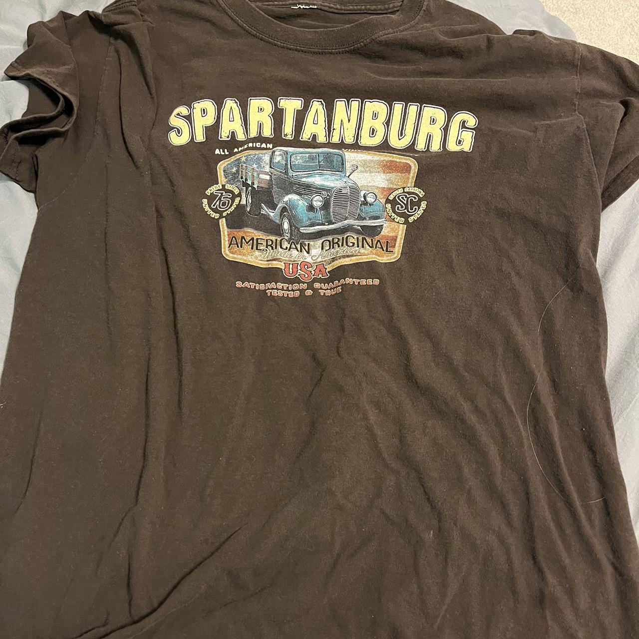 Spartanburg retro graphic tee - Depop