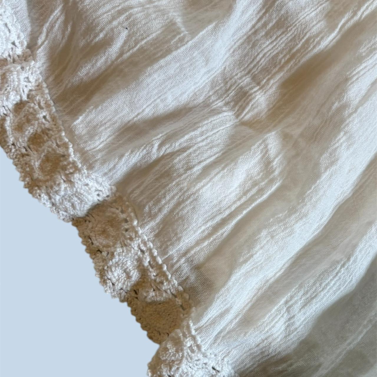 Women's Skirt - White - S – deadstock white lace … - image 2