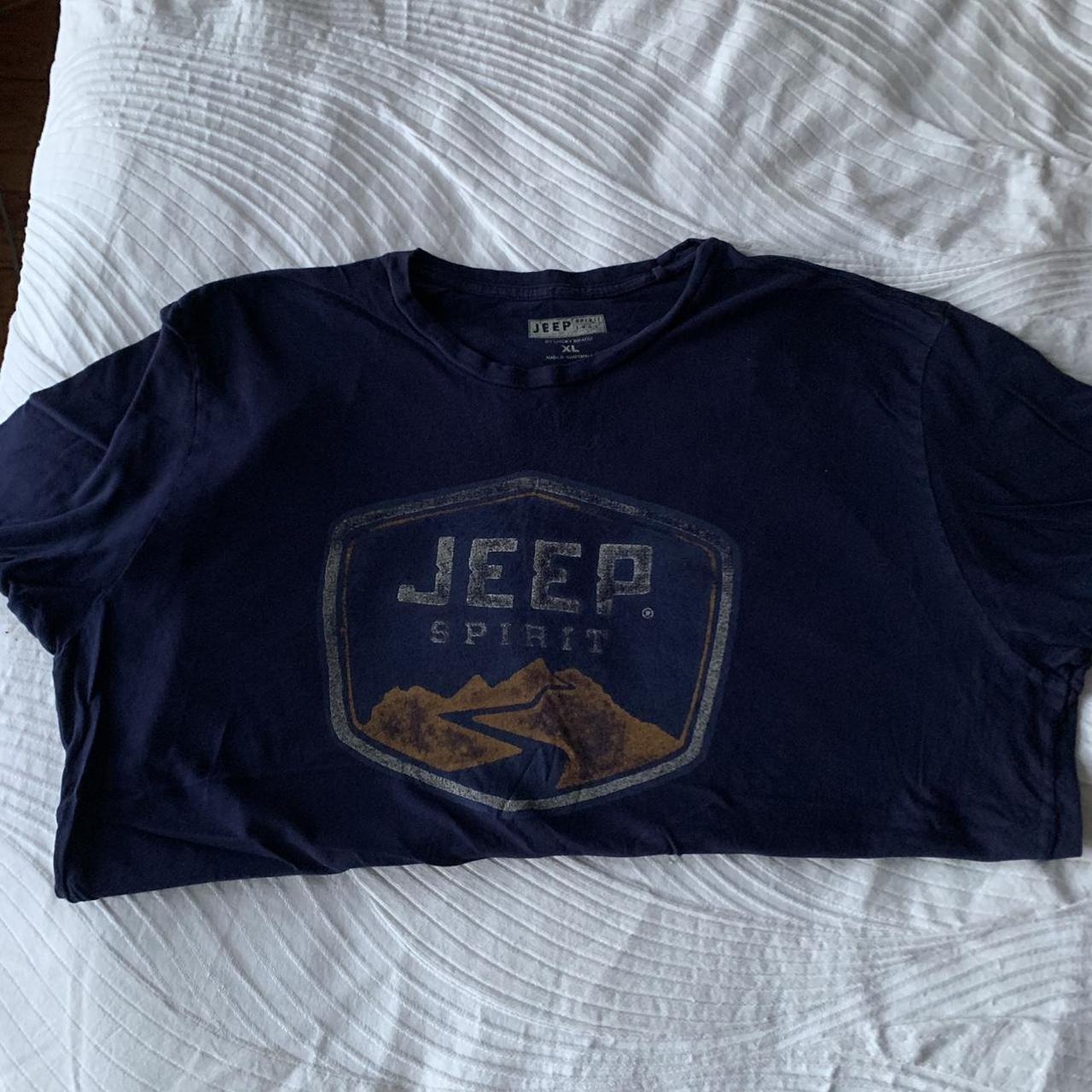 lucky brand jeep t shirt