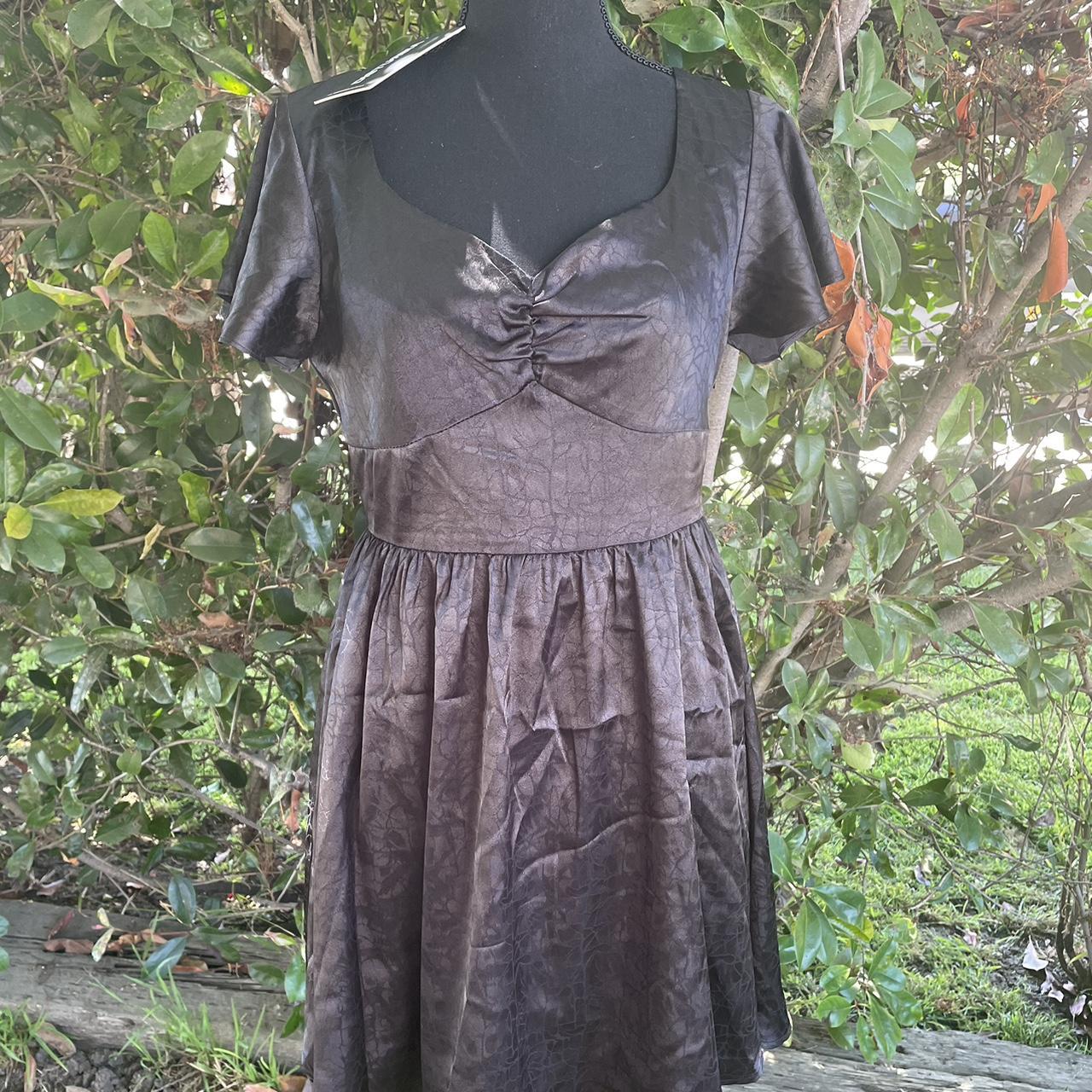 New Disturbia satin dress ~never worn~ - Depop