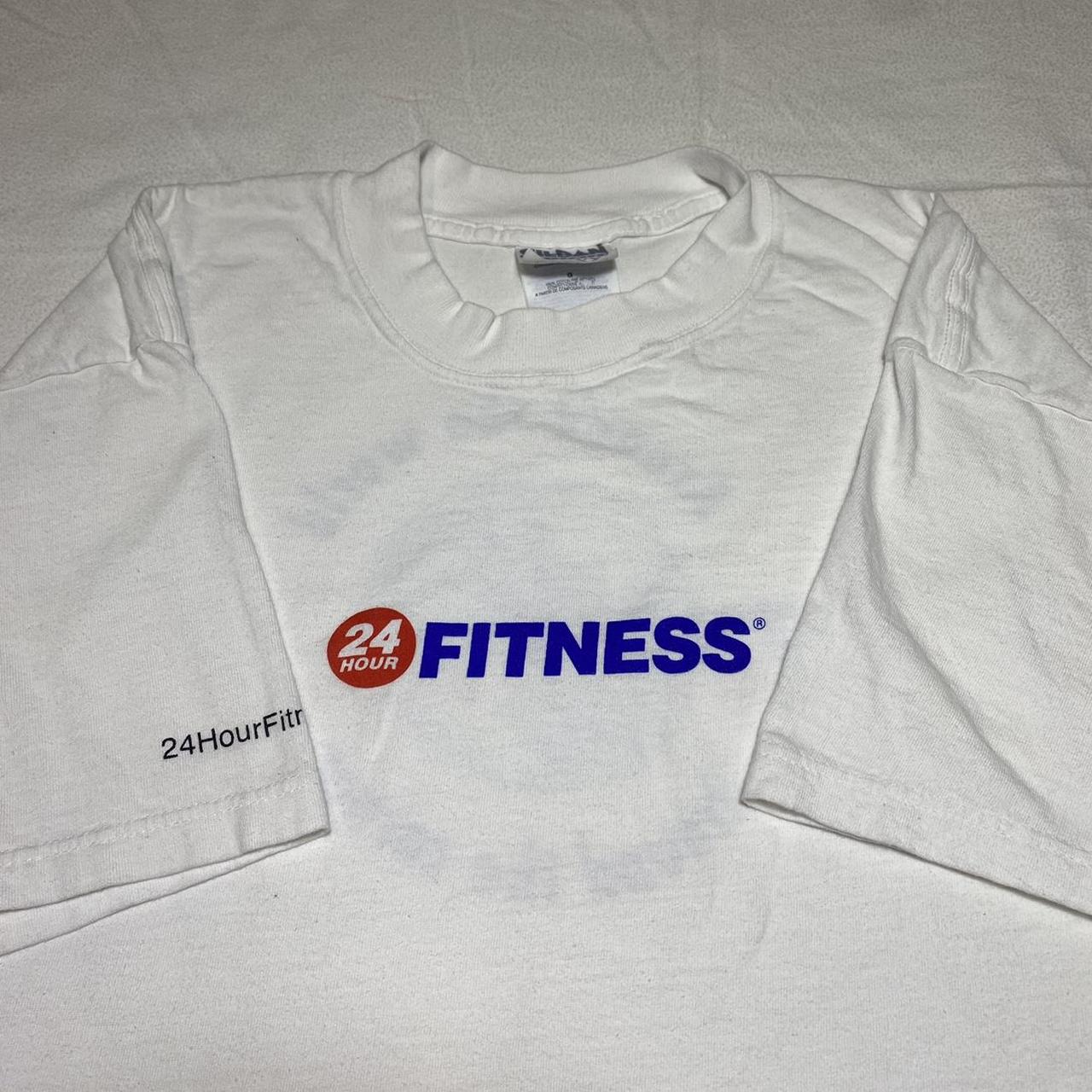 Vintage 24 Hour Fitness T shirt circa 1997 ok - Depop