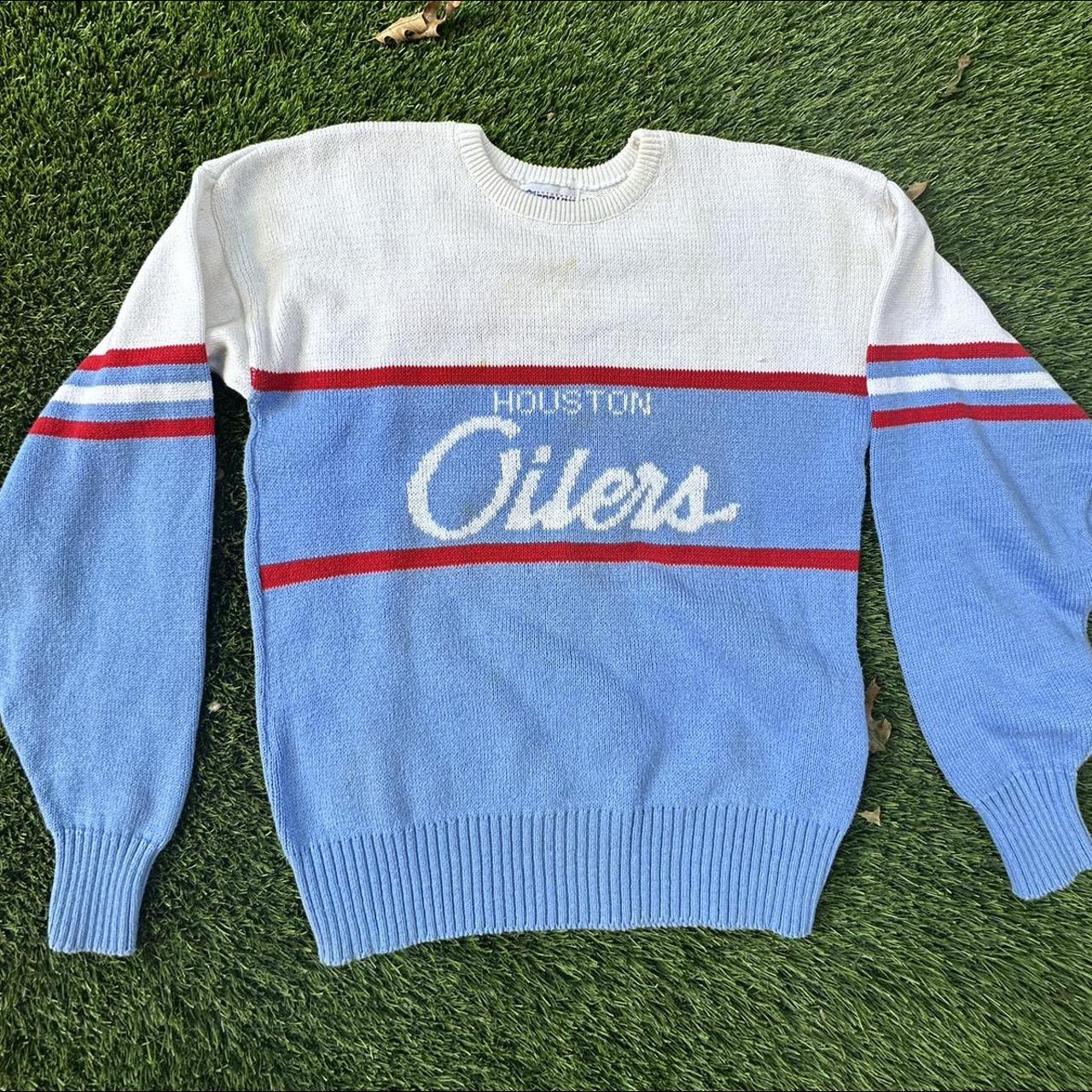 Vintage Houston Oilers Cliff Engle Sweater Football Sweatshirt, Size L –  Stuck In The 90s Sports