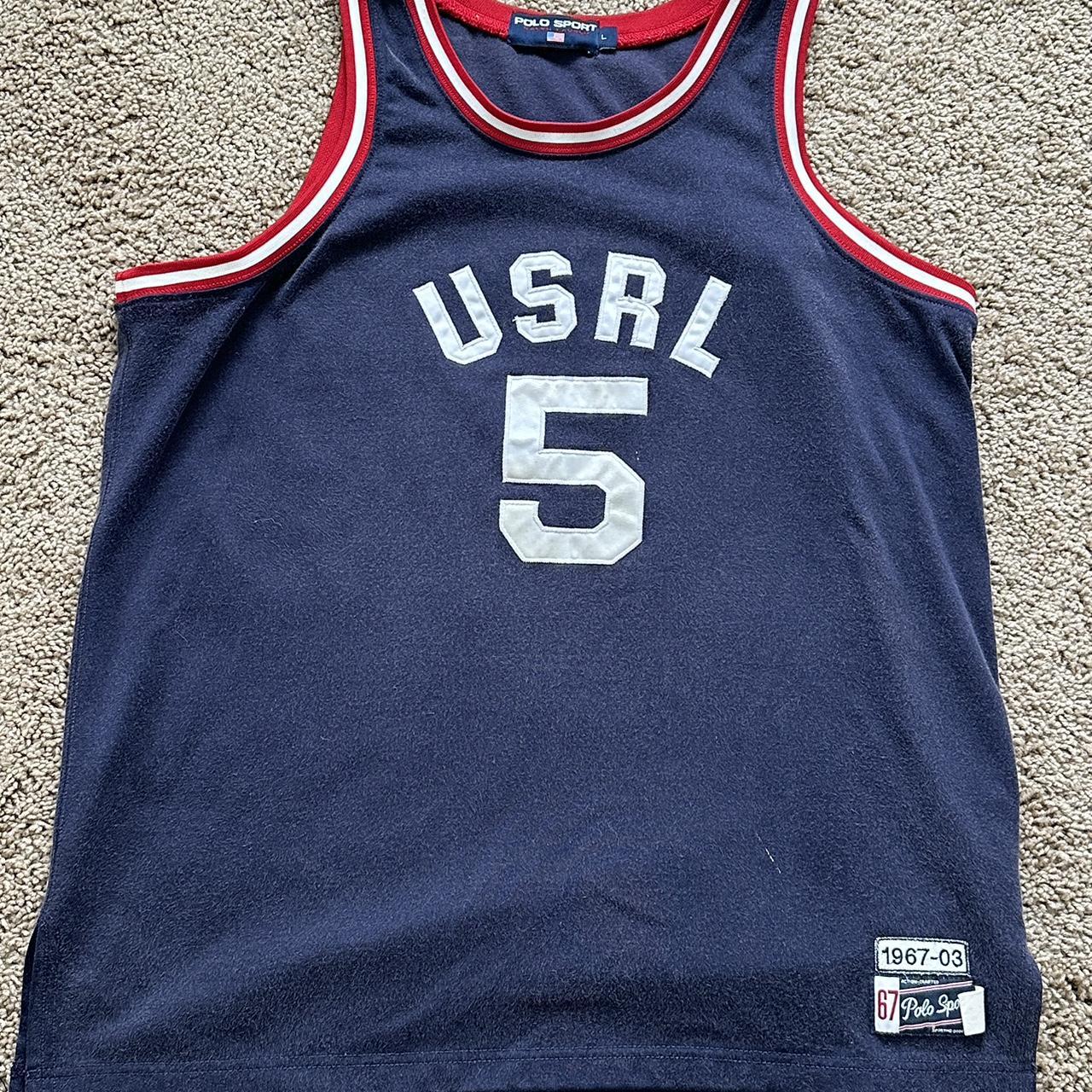 Ralph lauren basketball jersey best sale