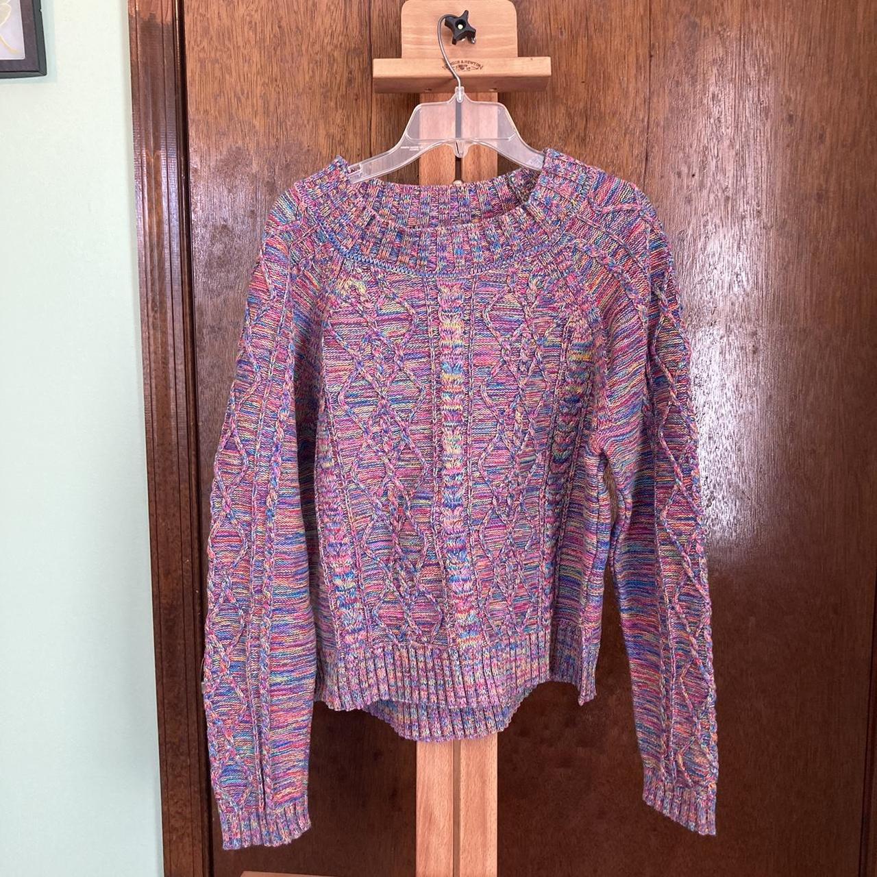 gap multi color sweater