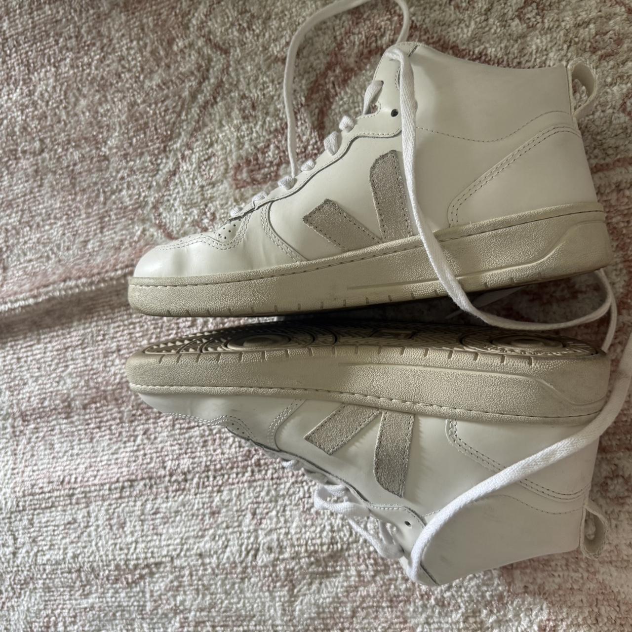 Veja Women's Sneakers White/Cream US – High top Vejas