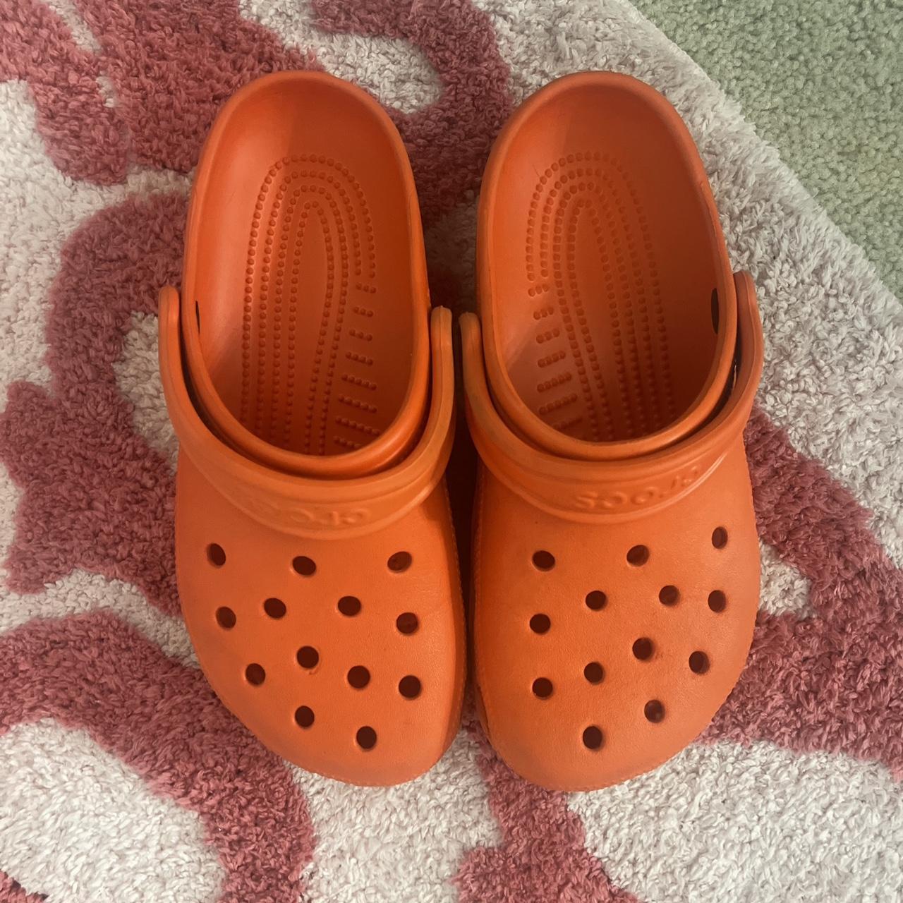 Crocs tangerine hot sale