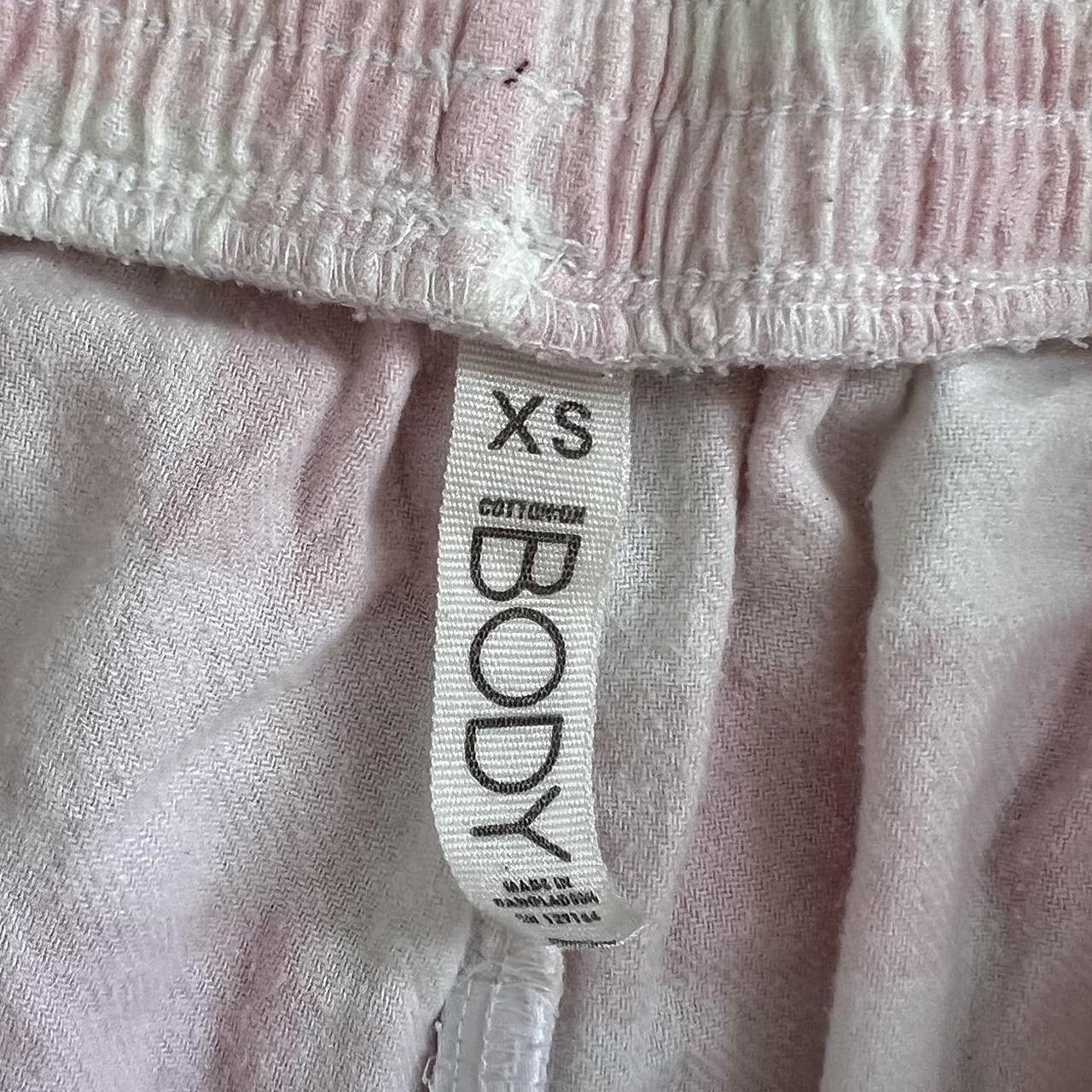 super cute pink and white checkered pj shorts from... - Depop