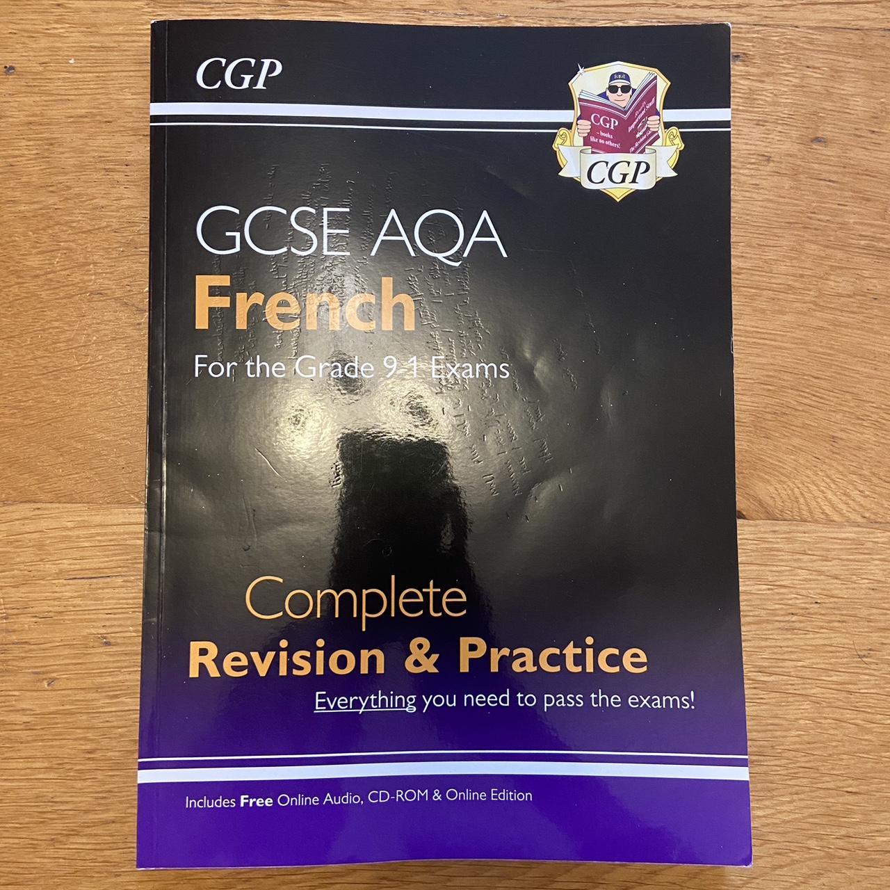 GCSE AQA French Revision Book #cgp - Depop